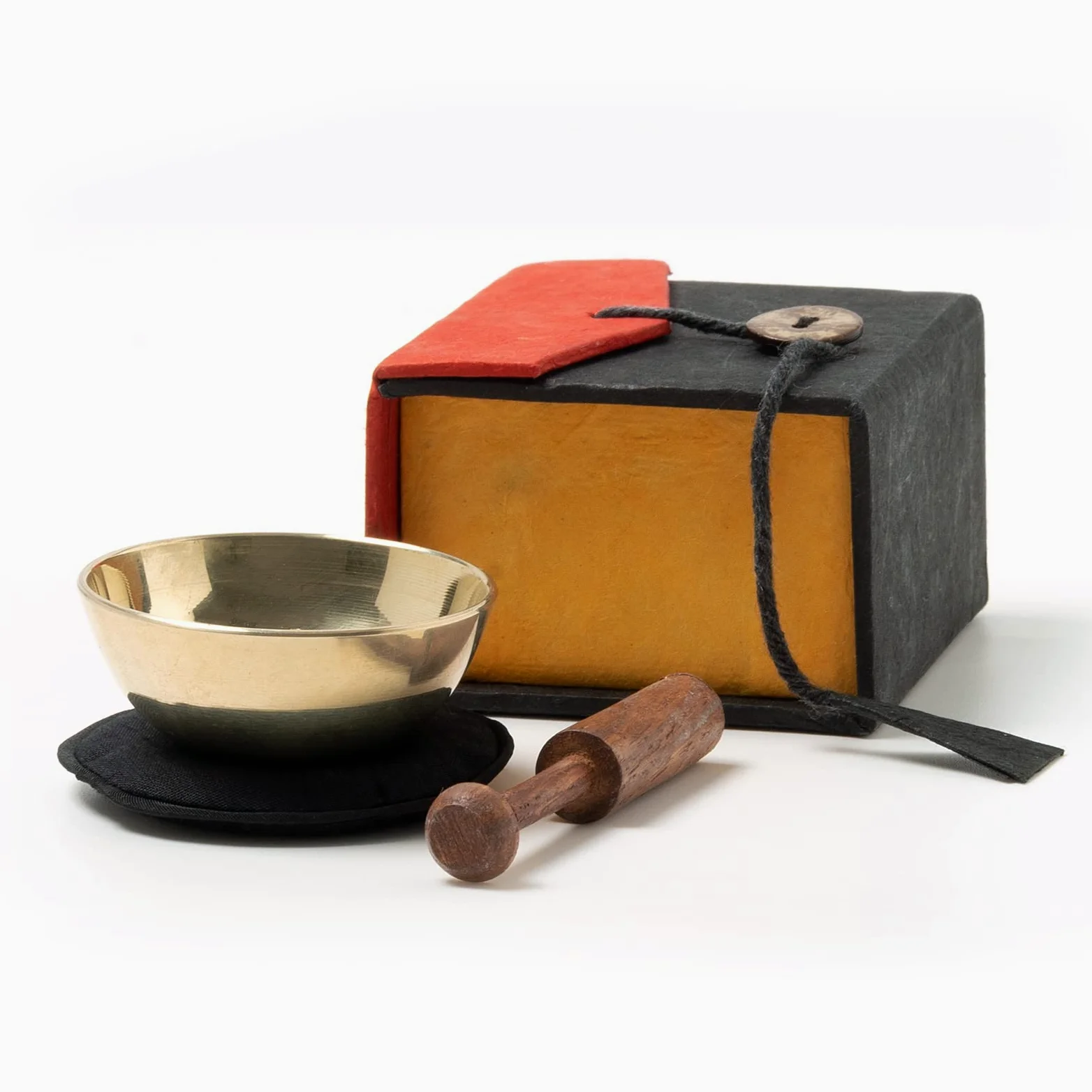 Campana tibetana, mini set regalo con scatola colorata -5078-