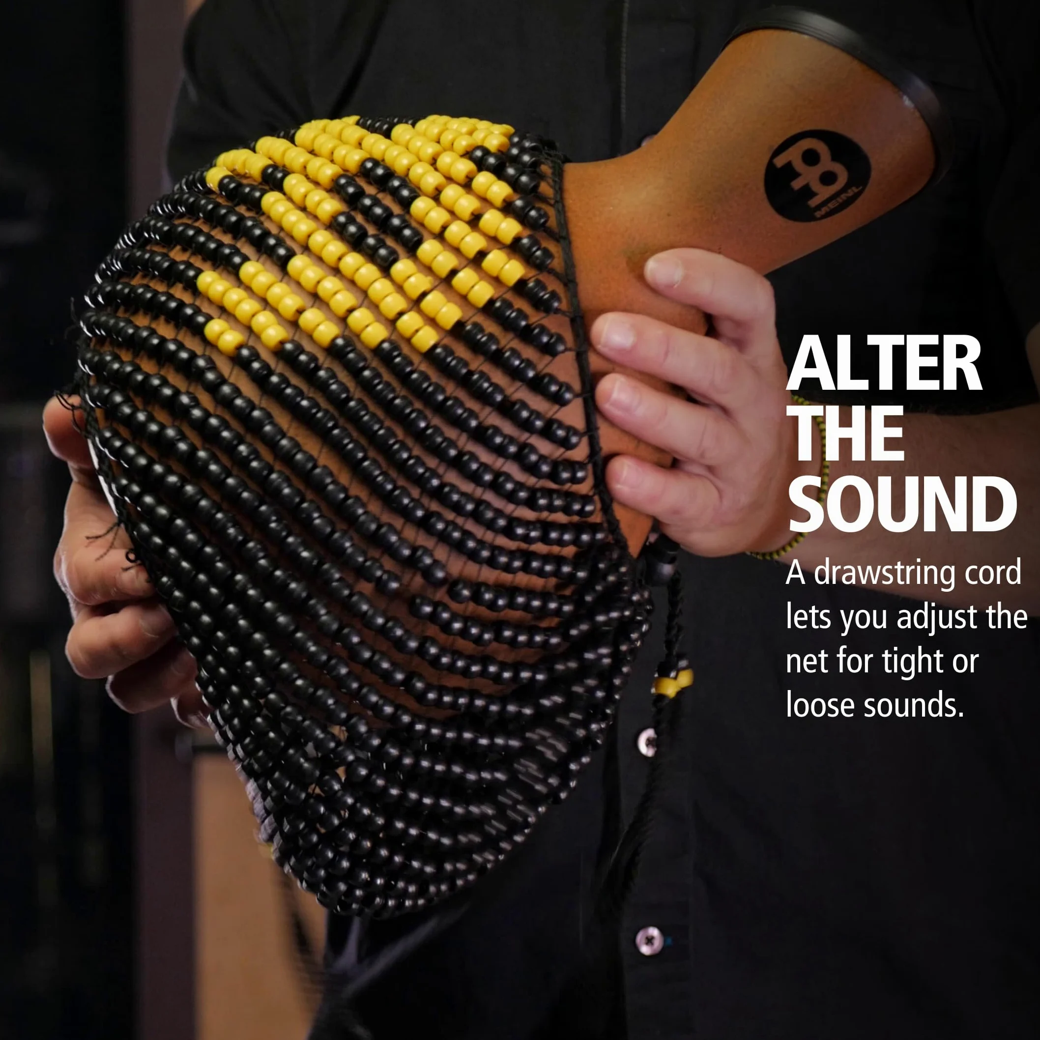 Meinl Percussion – Cabasa in fibra di vetro - Marrone (SHR-BR)