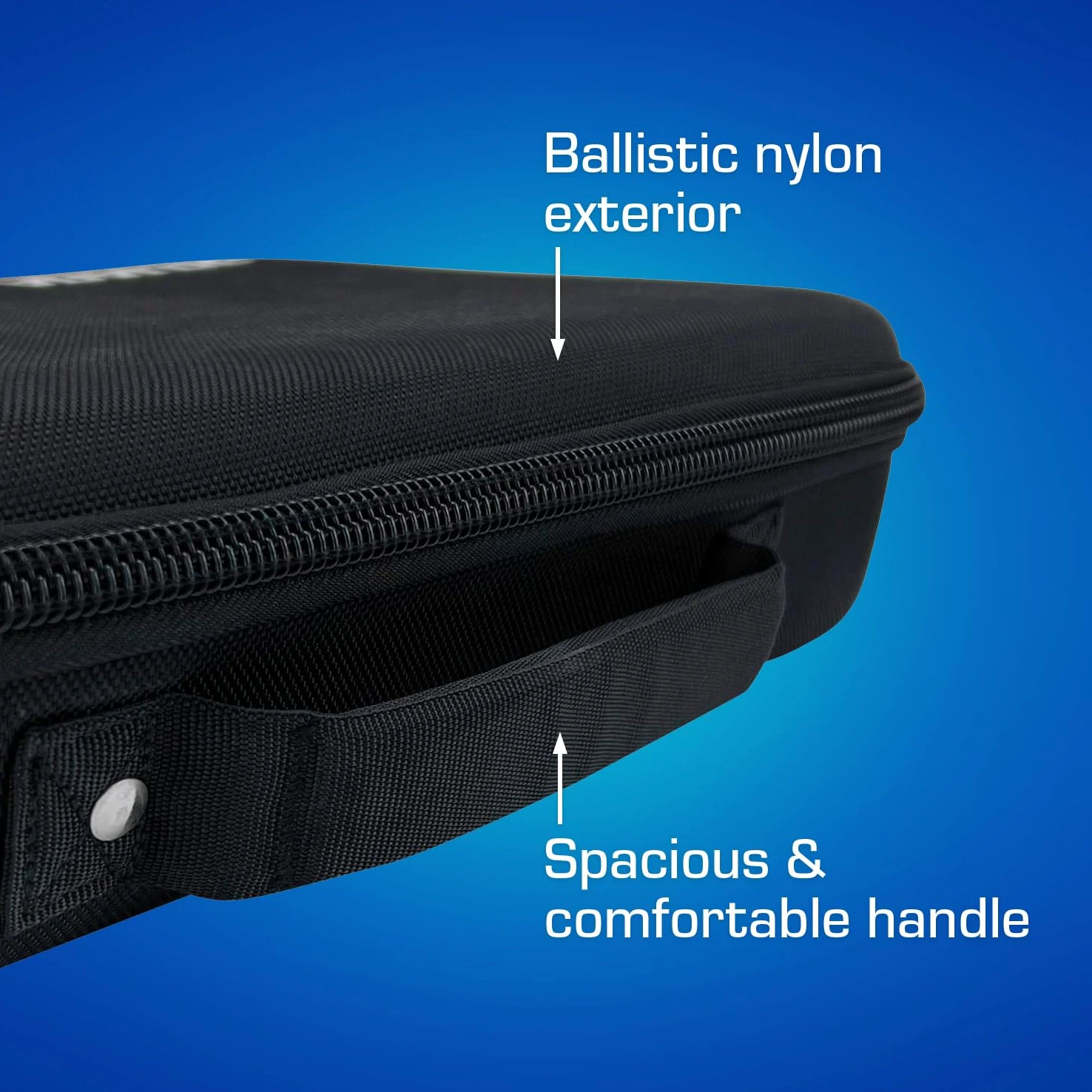 Analog Cases PULSE Case per dispositivi MakeNoise 0-Coast o simili (borsa da trasporto in resistente EVA/Nylon stampato, con robusta impugnatura in gomma), Nero