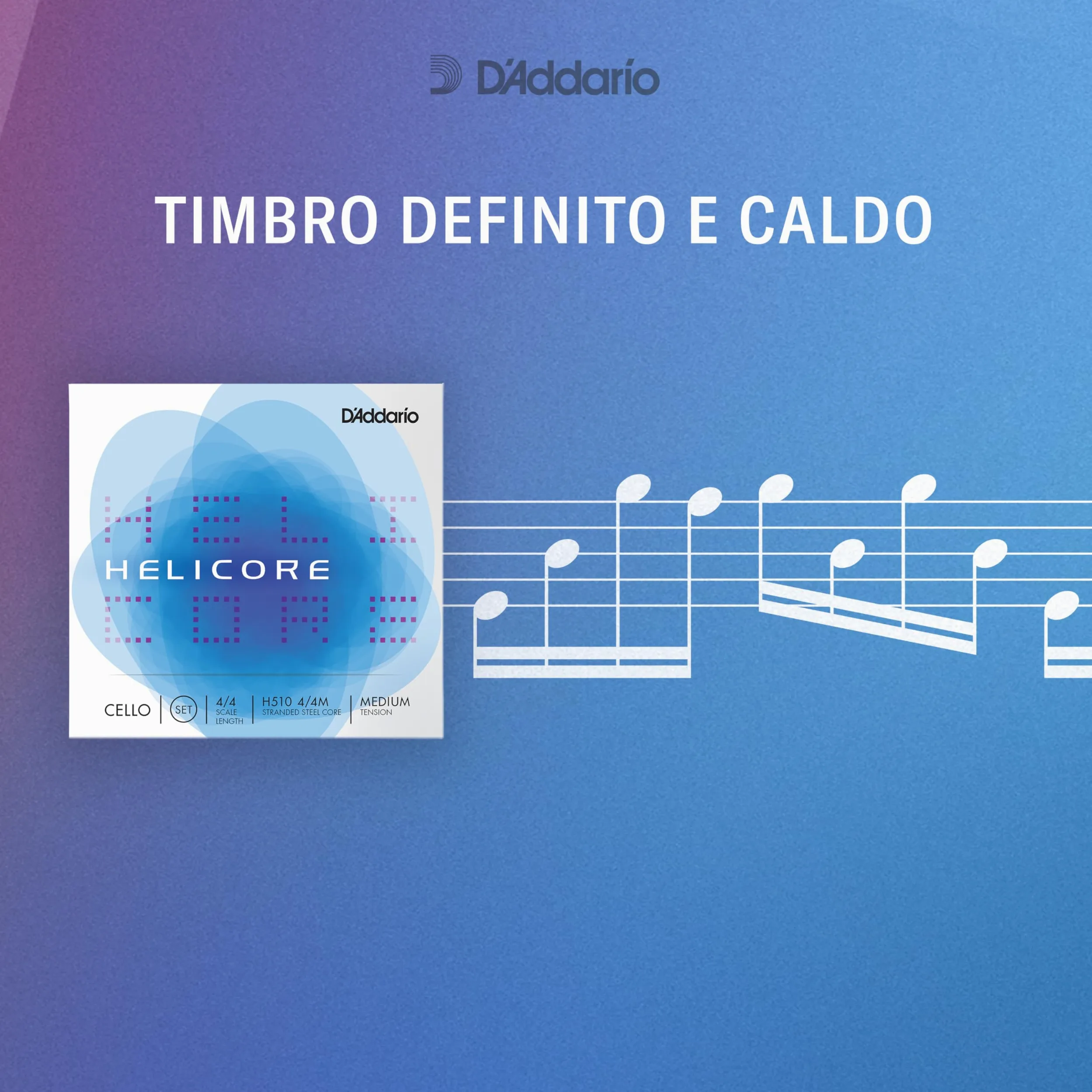 Corda singola DO D'Addario Helicore per viola, Medium Scale, tensione media