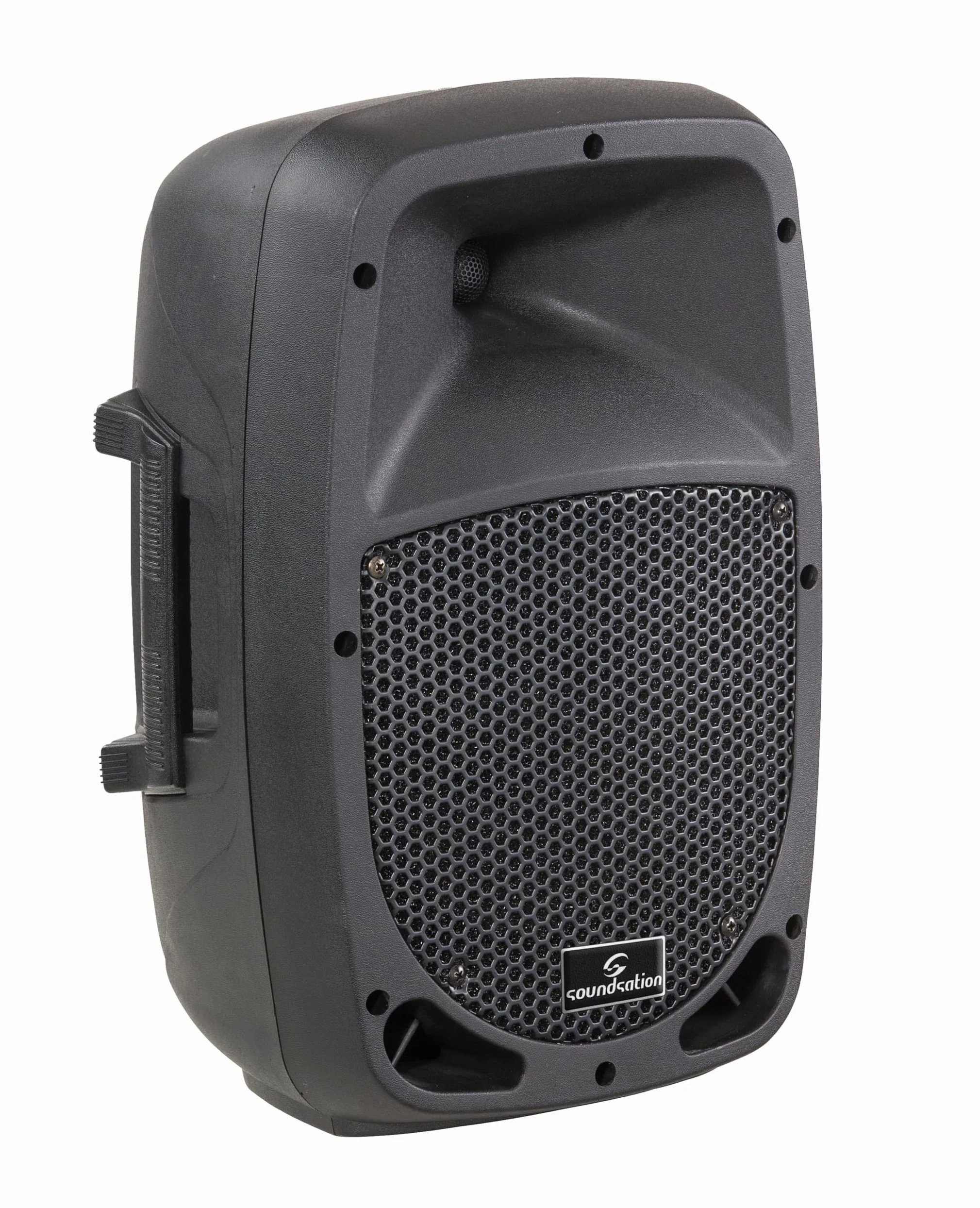 SOUNDSATION GO-SOUND 10A 480W 10" altoparlante attivo in polipropilene a 2 vie, amplificatore classe AB, ingressi Mic/Line, ideale per feste, presentazioni e musica dal vivo
