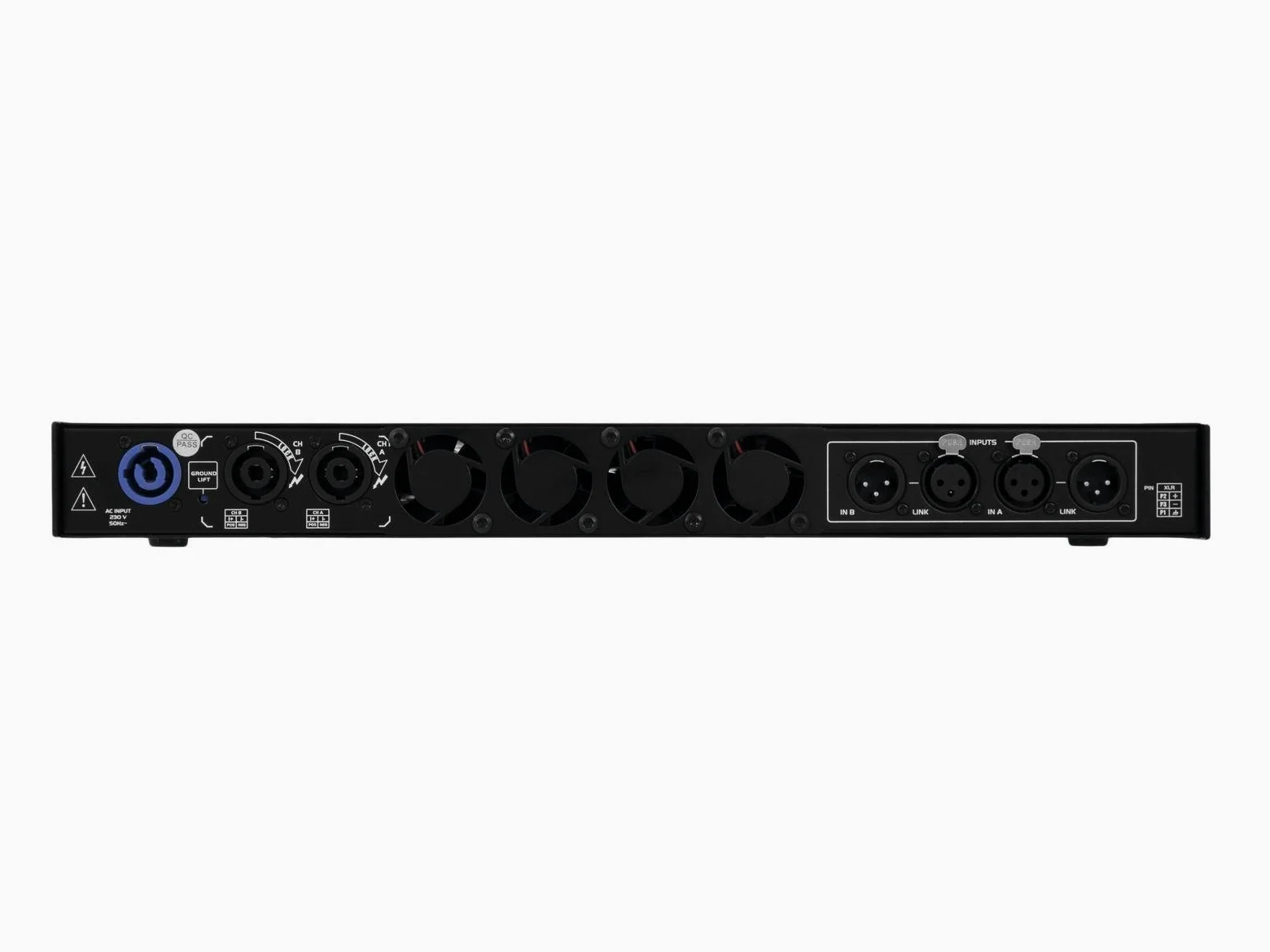 Omnitronic 10451636 Amplificatore di Classe D 1200 Watt