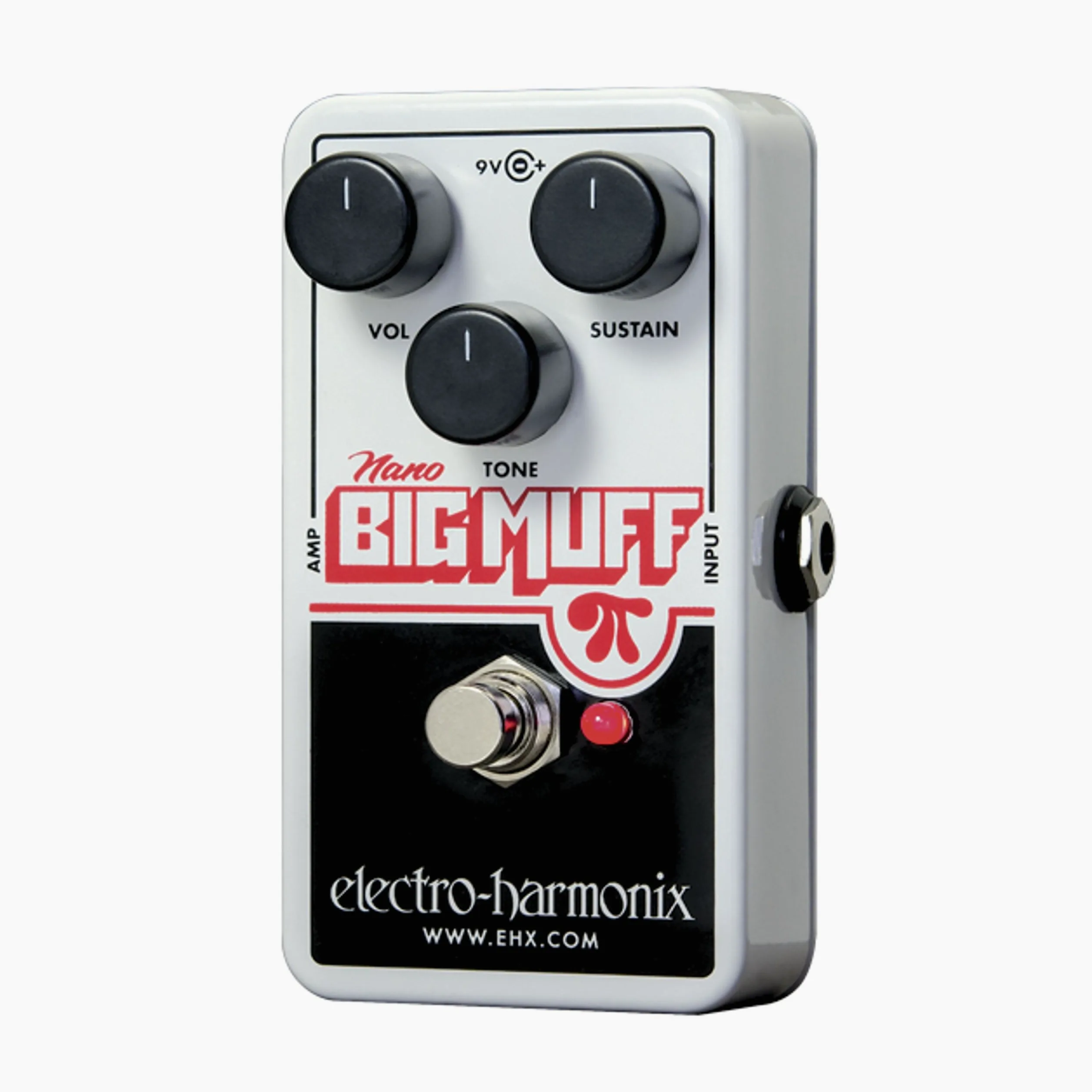 Electro Harmonix Nano Muff Overdrive Pedale per Chittara Elettrica, Argento