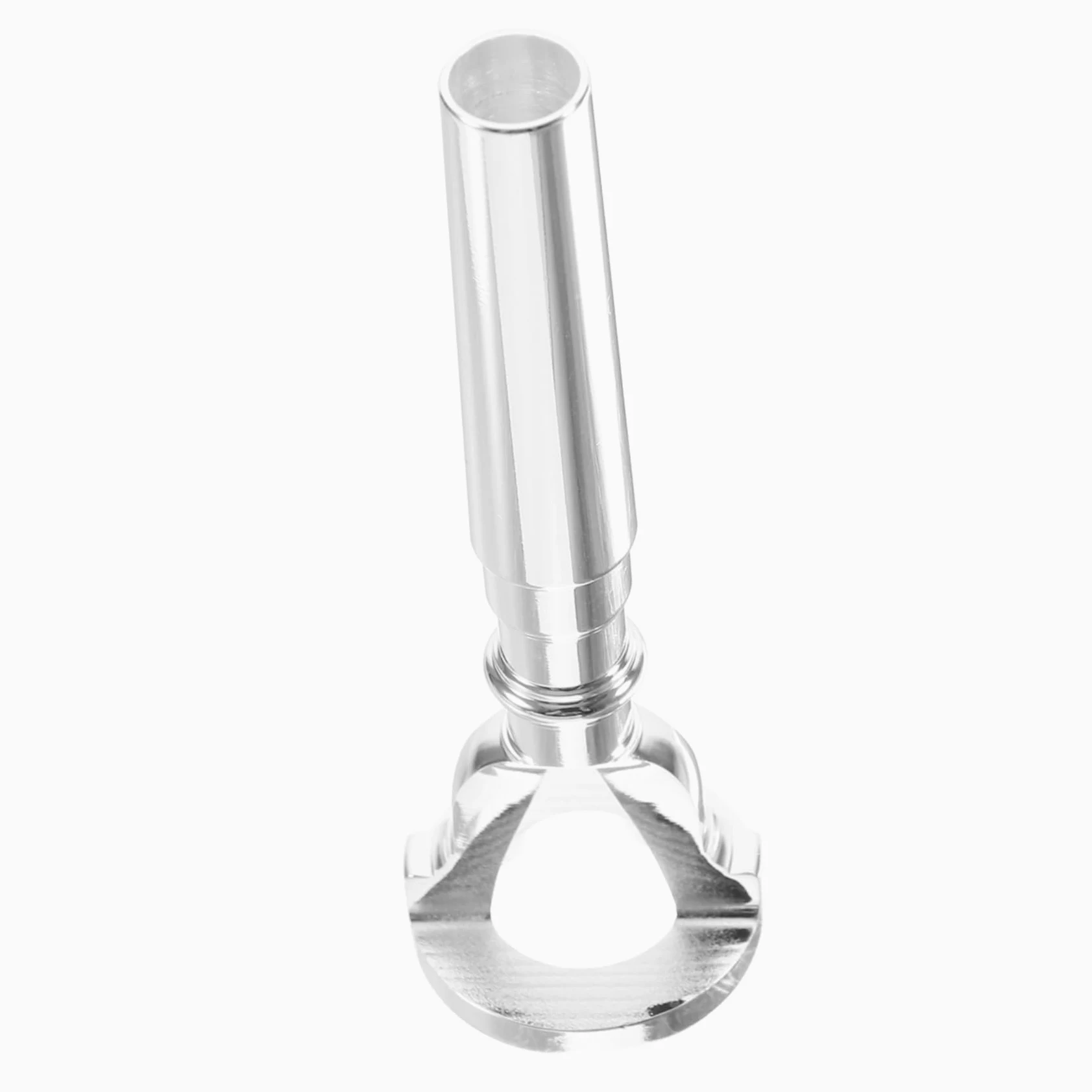 Bocchino Apprendimento per Placcato e Argento Allenatore Ottone Tromba in Dispositivo Portatile Facile da Usare Pratica Embouchure Principianti e Professionisti