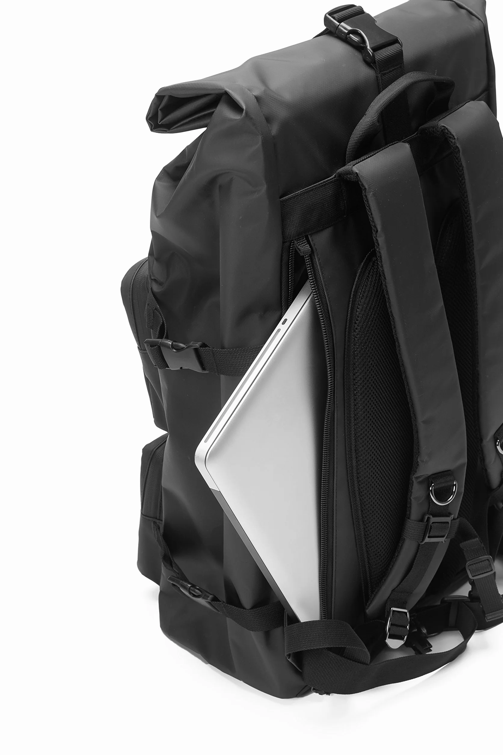Rolltop Backpack Iii Zaino Multifunzione Imbottito Professionale Per Dj (Controller, Laptop, Cuffie,Scheda Audio, Dischi In Vinile Ecc.)