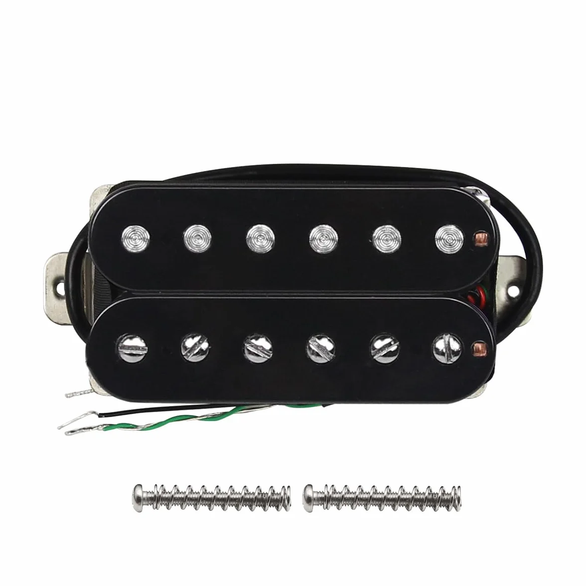 FLEOR Pickup Humbucker per chitarra nera Pickup al ponte Alnico 5 14-15k