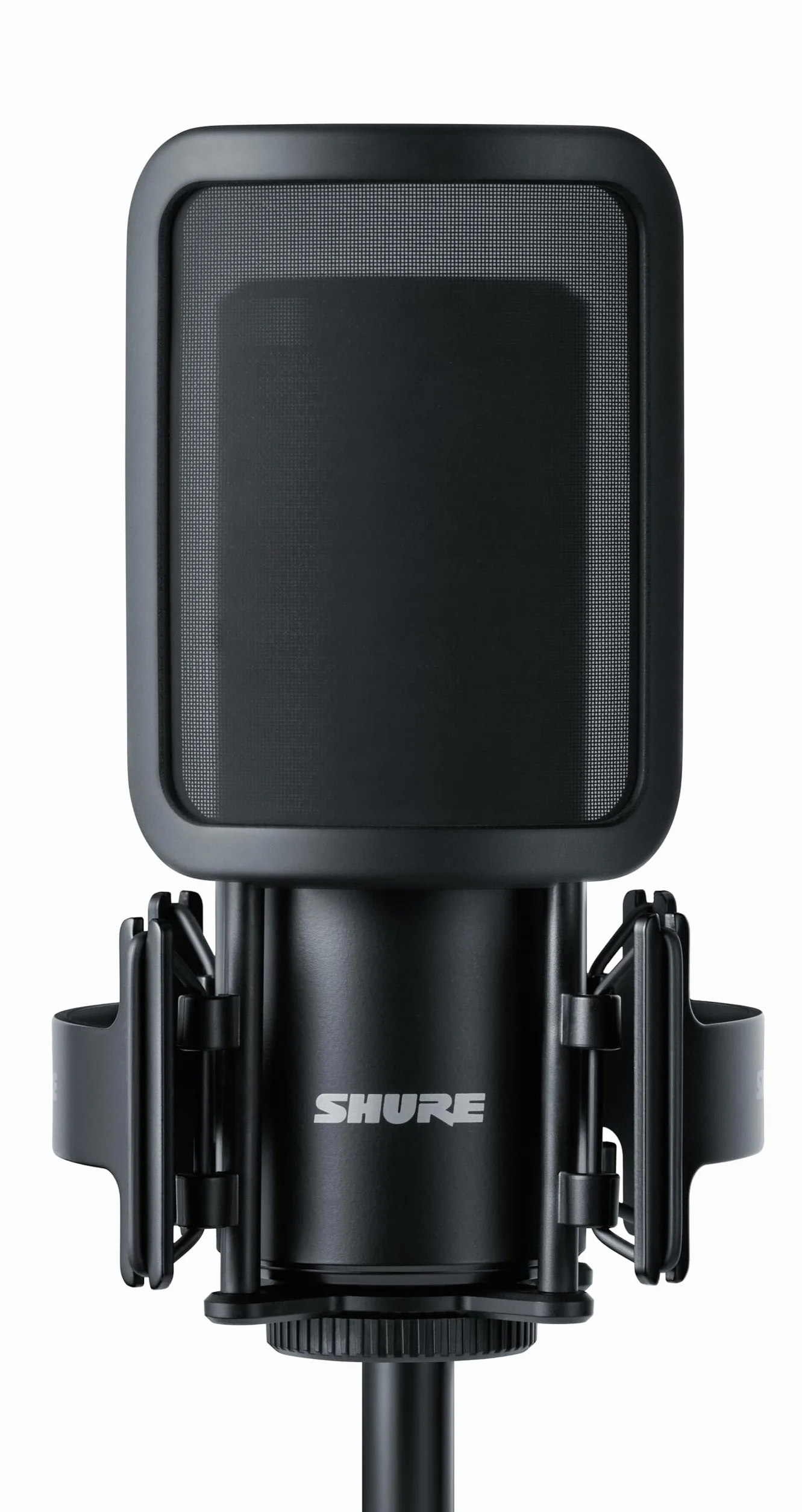 Shure SM4 Studio Recording Microphone Kit, XLR Home Studio Condenser Mic Optimized for Soft Vocals to Loud Instruments with Mix-Ready Audio All-Metal Construction (SM4-K-KIT)