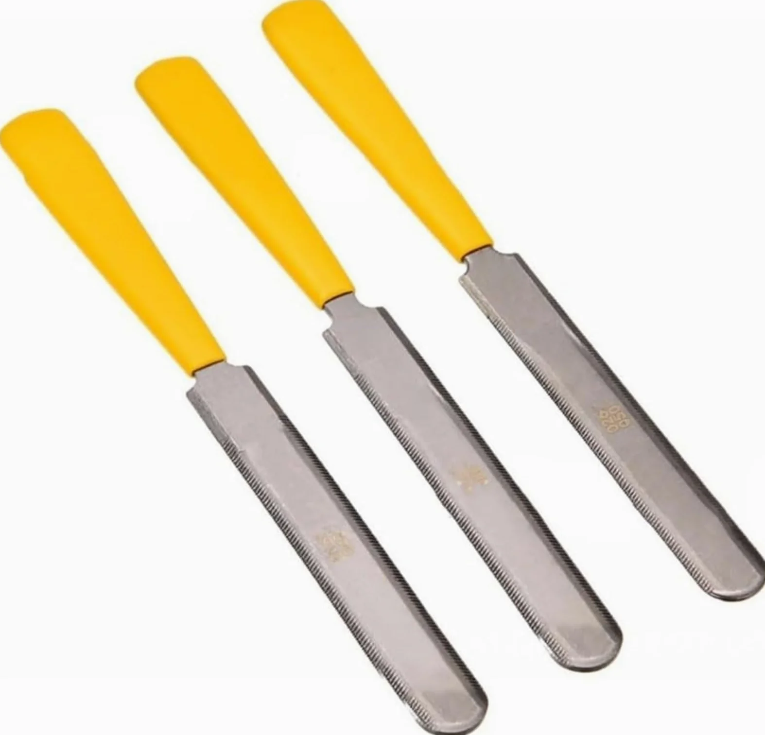 Set di 3 lime per capotasto per chitarra, progettate per uso professionale liutaio