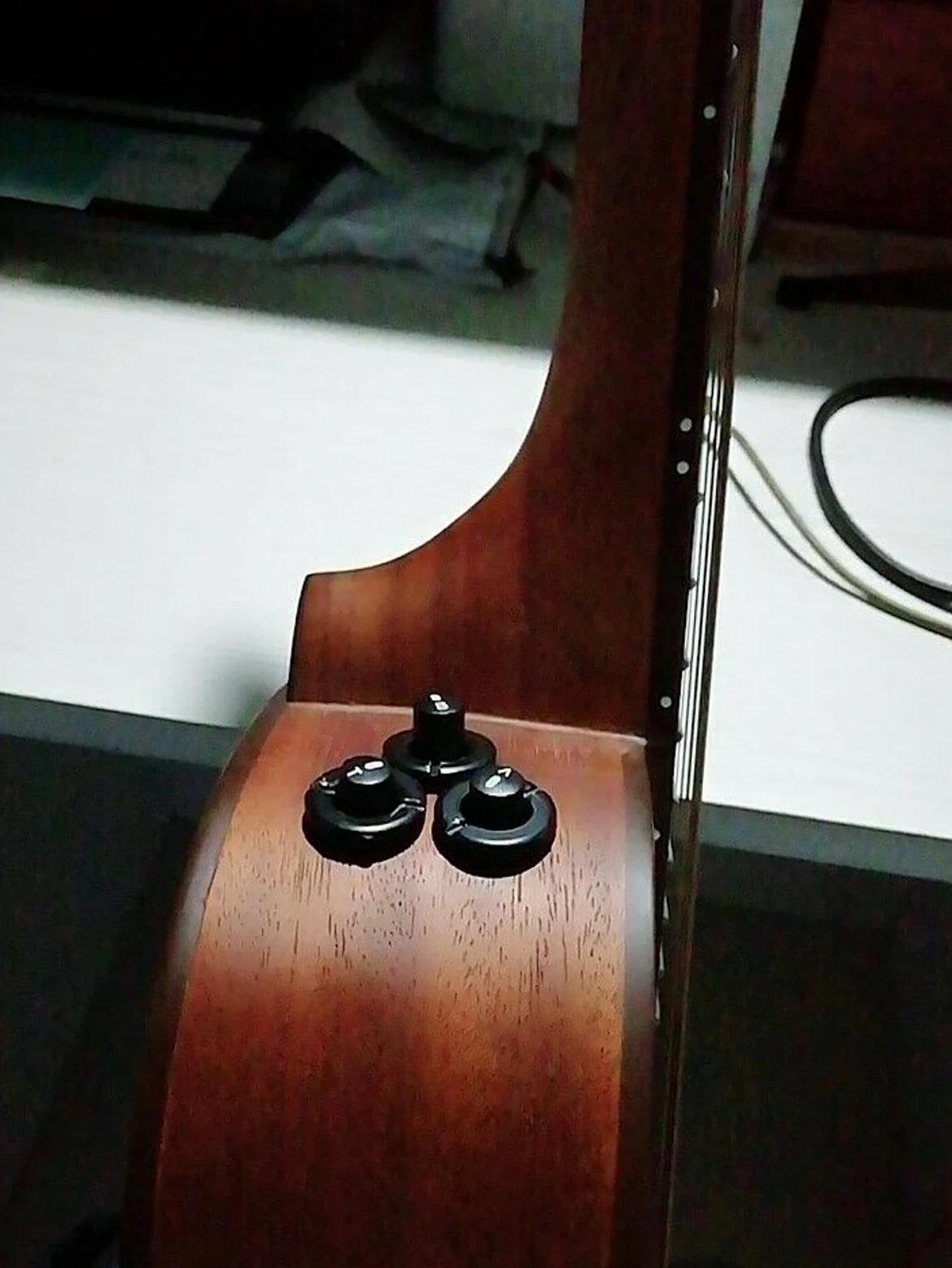 3 Bande Acustica Chitarra Classica Equalizzatore Guitarra EQ Preamplificatore Concise Bass Tone Volume Regolabile 6.35 Audio Head Output Violao Pickup per Taylor