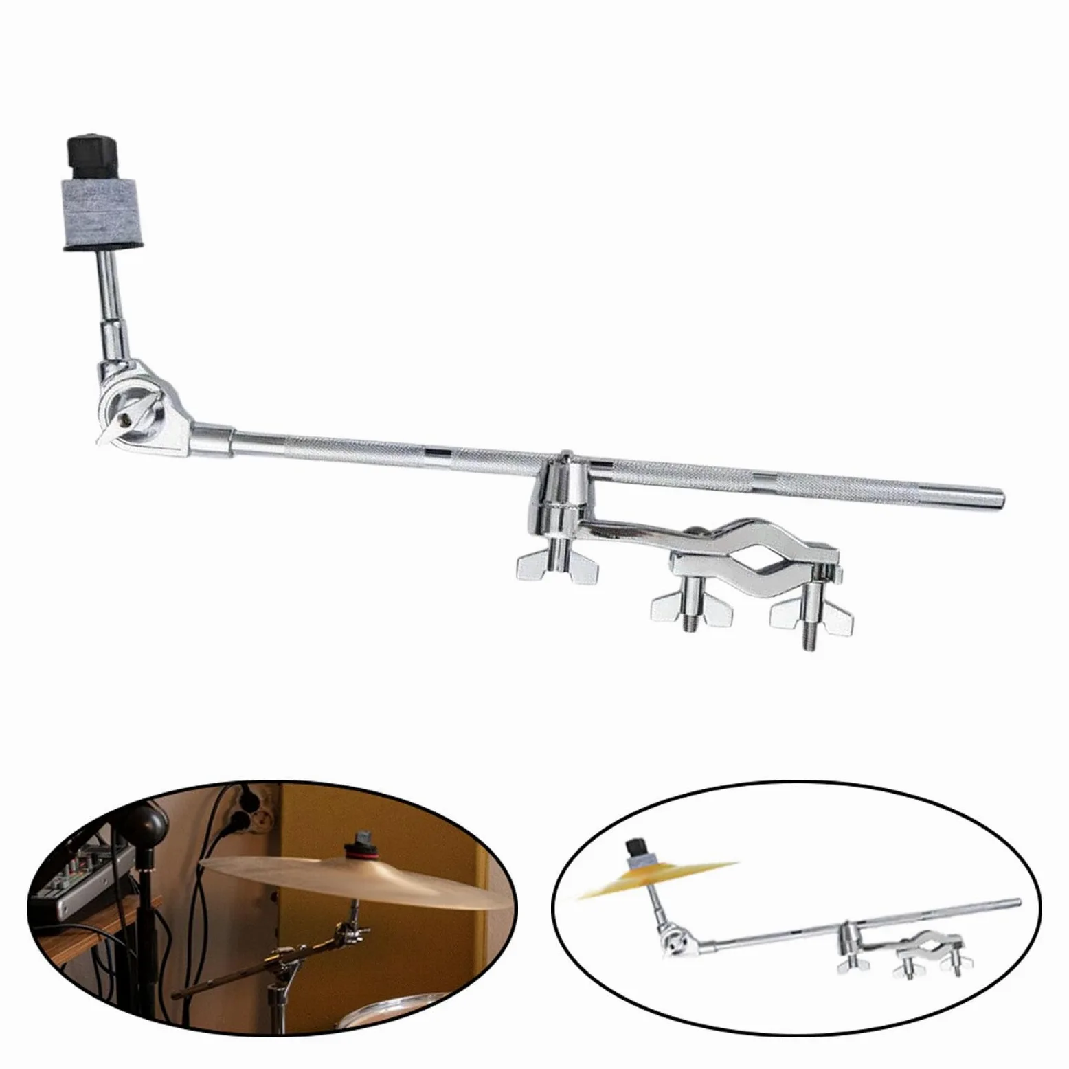Morsetti di estensione per batteria Supporto per piatti in metallo regolabile rimovibile, accessori per batteria, morsetti di estensione rimovibili, Estensione del piatto