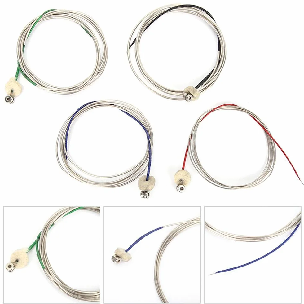 Zetiling Corda per Contrabbasso, Corde per Contrabbasso in Acciaio Accessorio per Strumento Musicale Professionale per Basso