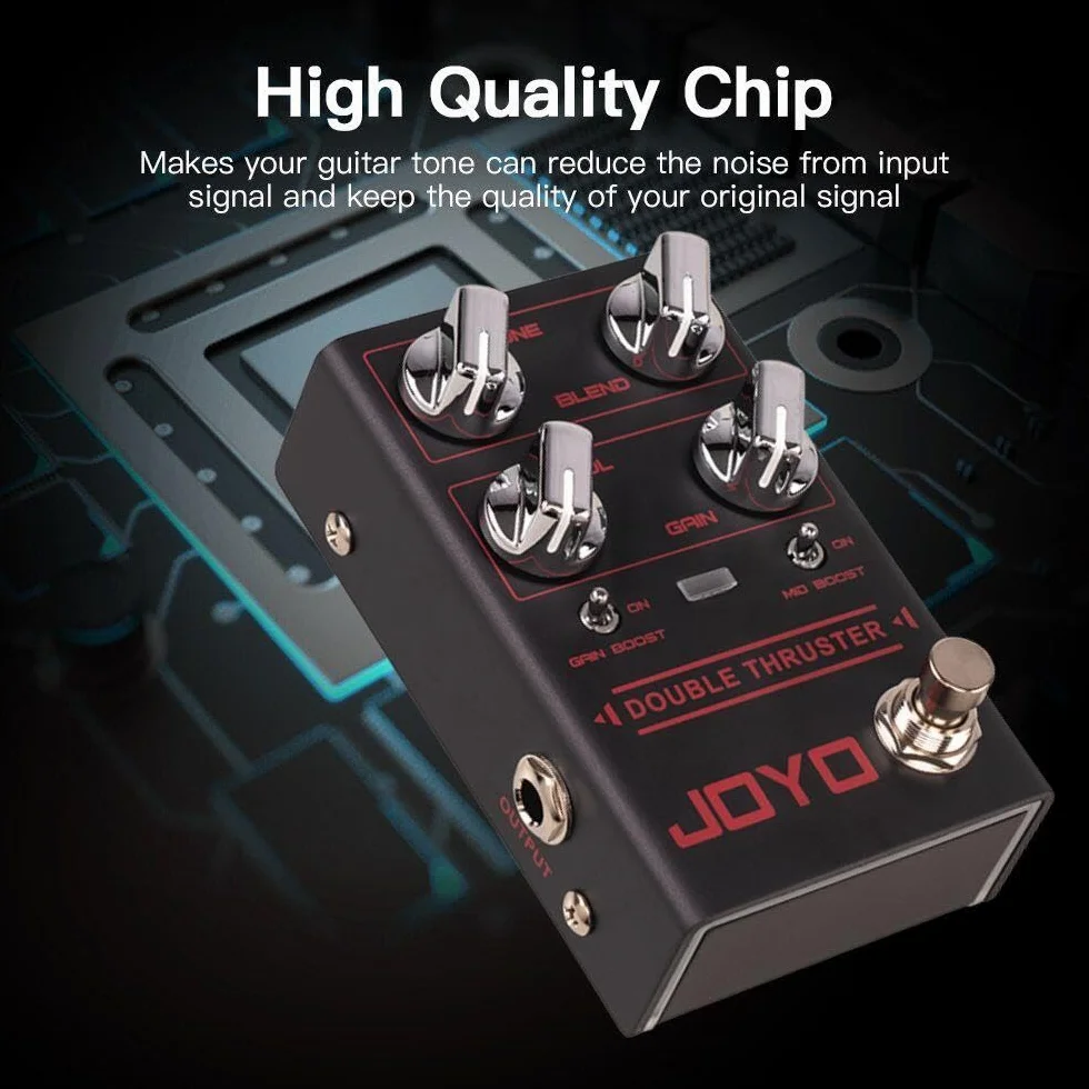 JOYO-R19 Avallon - Pedale compressore per basso e chitarra