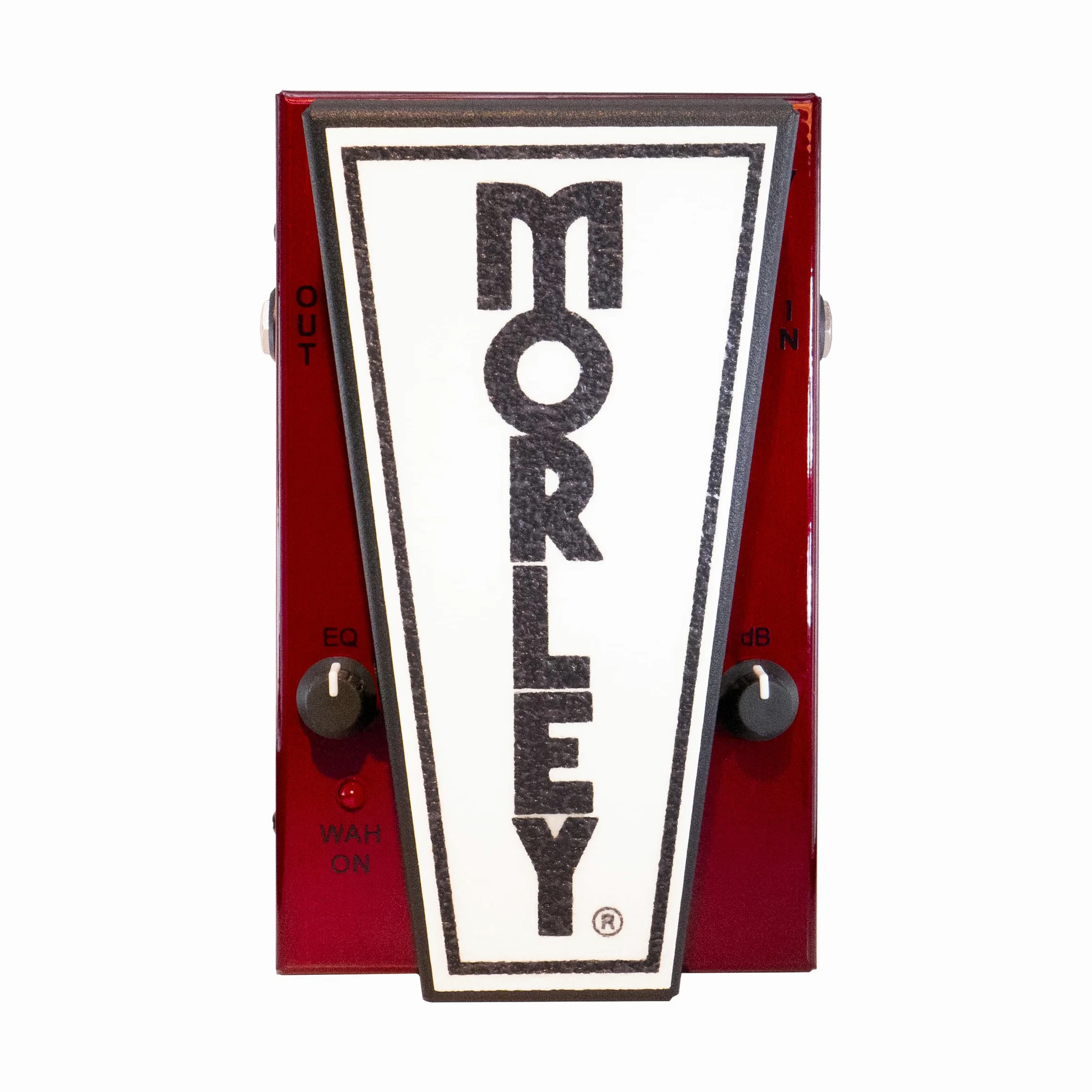 Morley Tone Questor Wah | Pedale WahWah con controllo audio e livello per funzione EQ e boost, per chitarra elettrica, basso e tastiera, edizione limitata, rosso