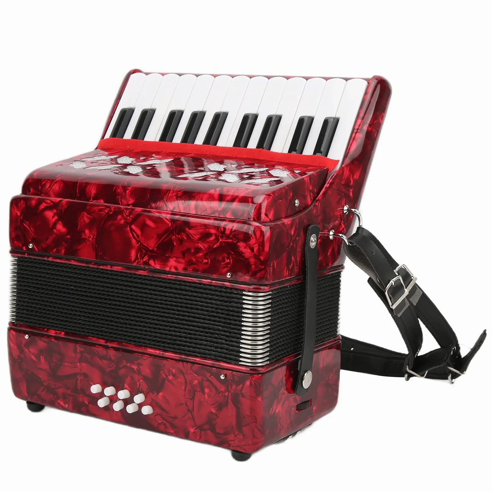 Fisarmonica piano accordion for adults Piano forte a fisarmonica 8 Bass 22 strumento fisarmonica chiave con cinghia Fisarmonica fisarmonica a bottoni per adulti Akordeony klawiszowe