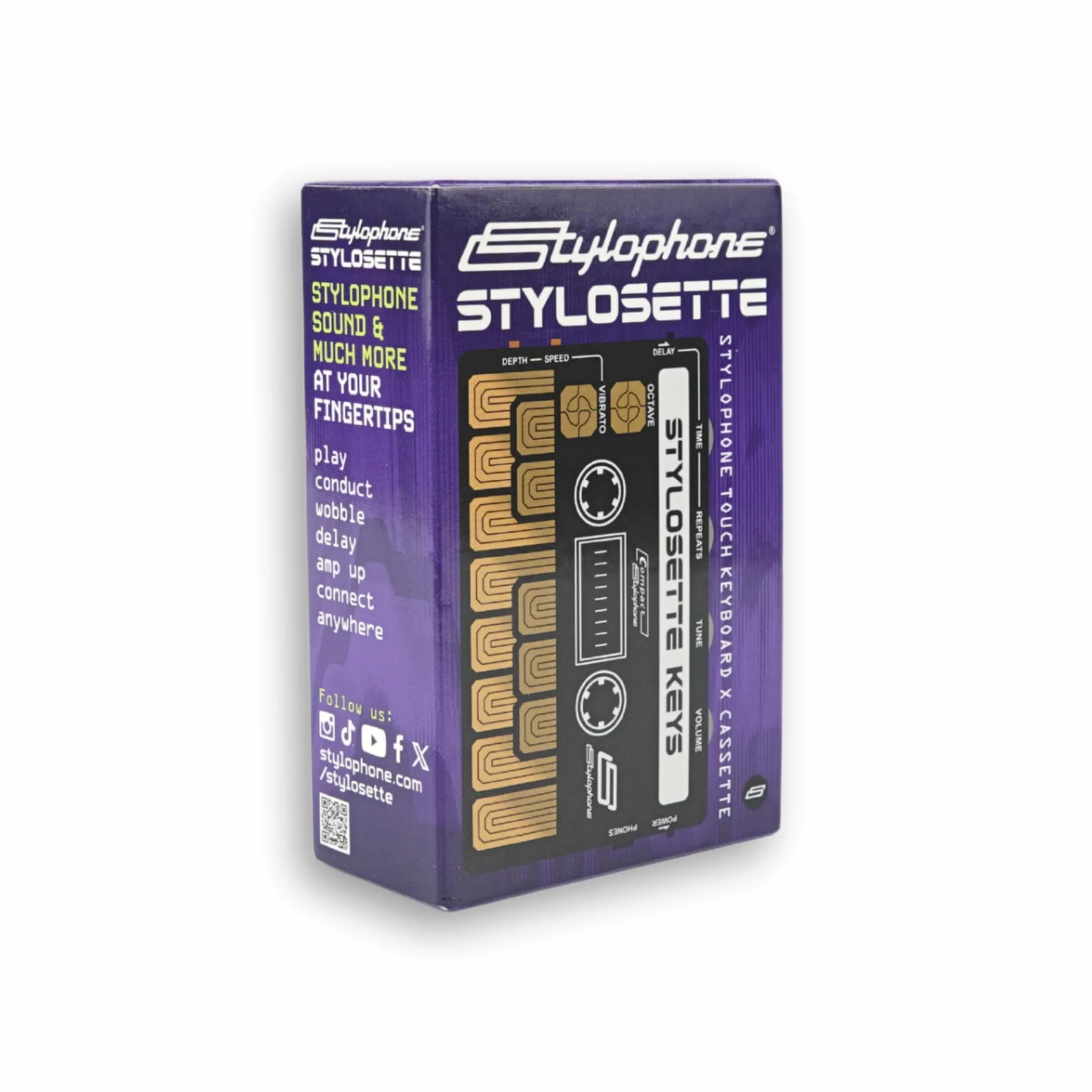 Stylophone Stylosette - Touch Keyboard x Cassette Mini Synth