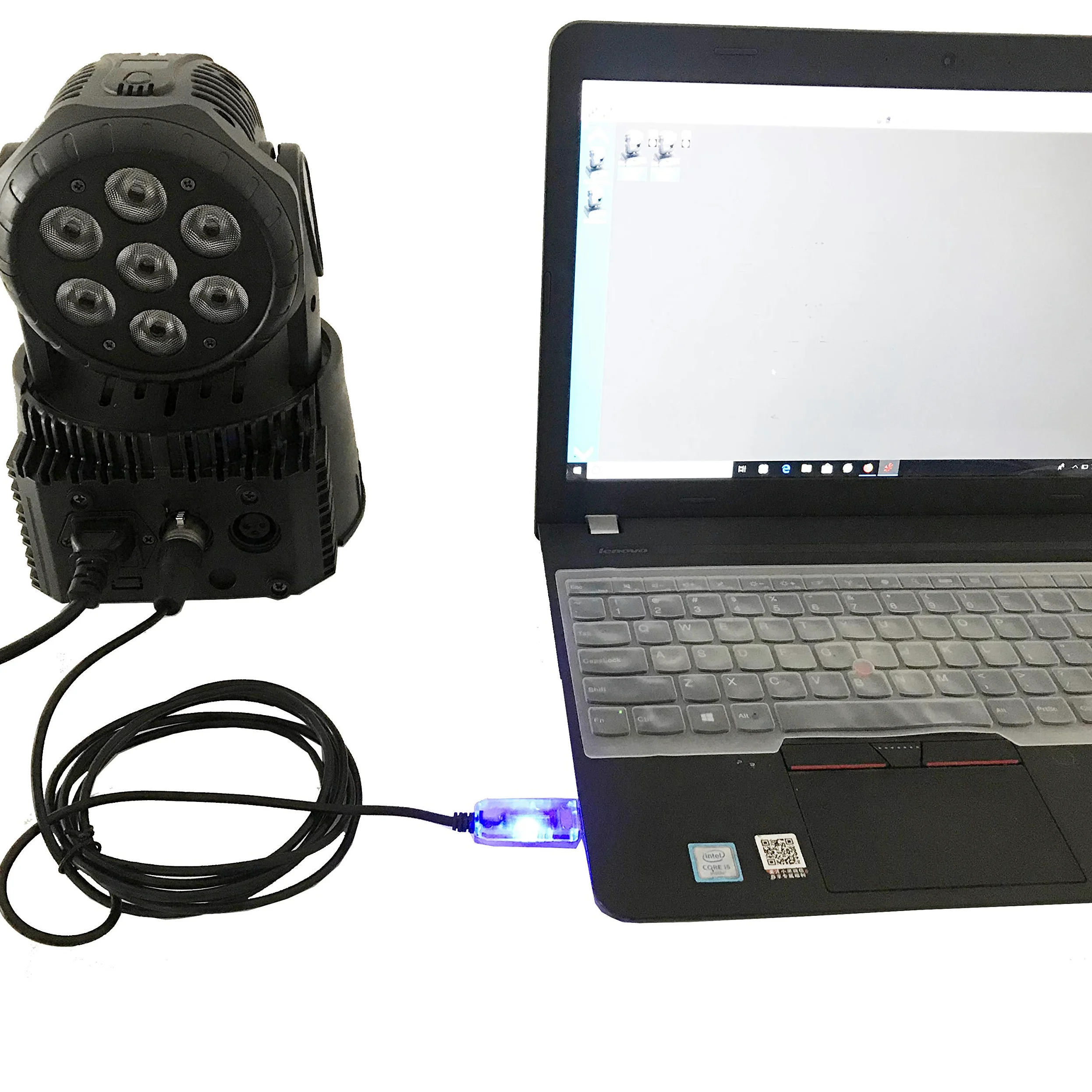 USB a DMX512 3PIN XLR Adattatore di interfaccia Freestyler Software Computer PC Stage Lighting Controller Dimmer DMXControl RS485