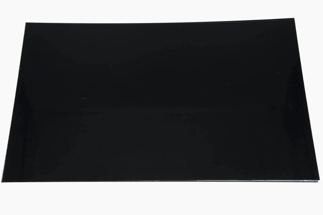 Dopro Bianco chitarra basso battipenna materiale piastra antigraffio foglio materiale 290x430mm nero 3 strati (BWB)