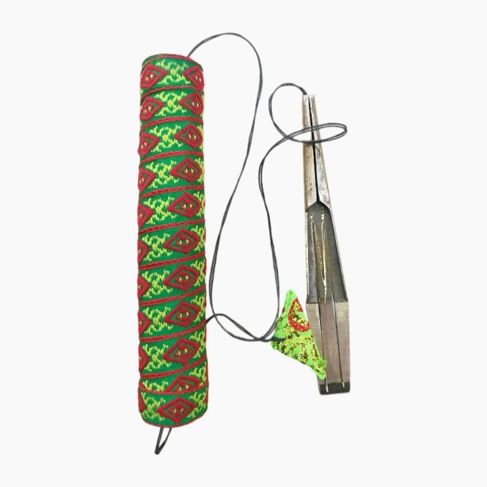 F Fityle Scacciapensieri in Ottone, Arpa Ebraica Vietnamita Con Labbra Twanger, Hmong, Strumento Musicale a Bocca, Colore Del Tubo Di Ottone è Casuale, Doppia Lingua Piccola