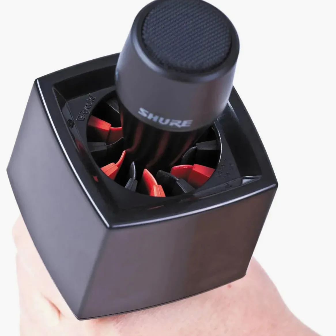 Rycote Portalogo Quadrato per Microfoni, Nero