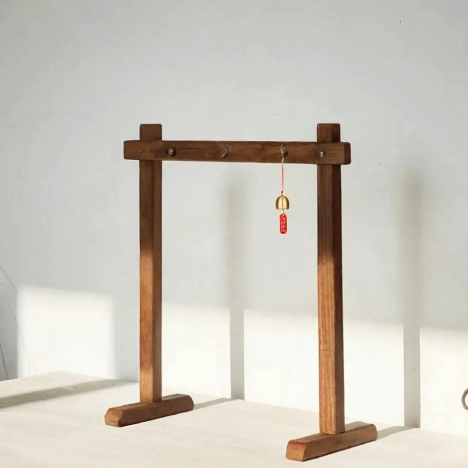 kowaku Supporto per Gong con Base per Decorazioni Interne Ed Esterne, L