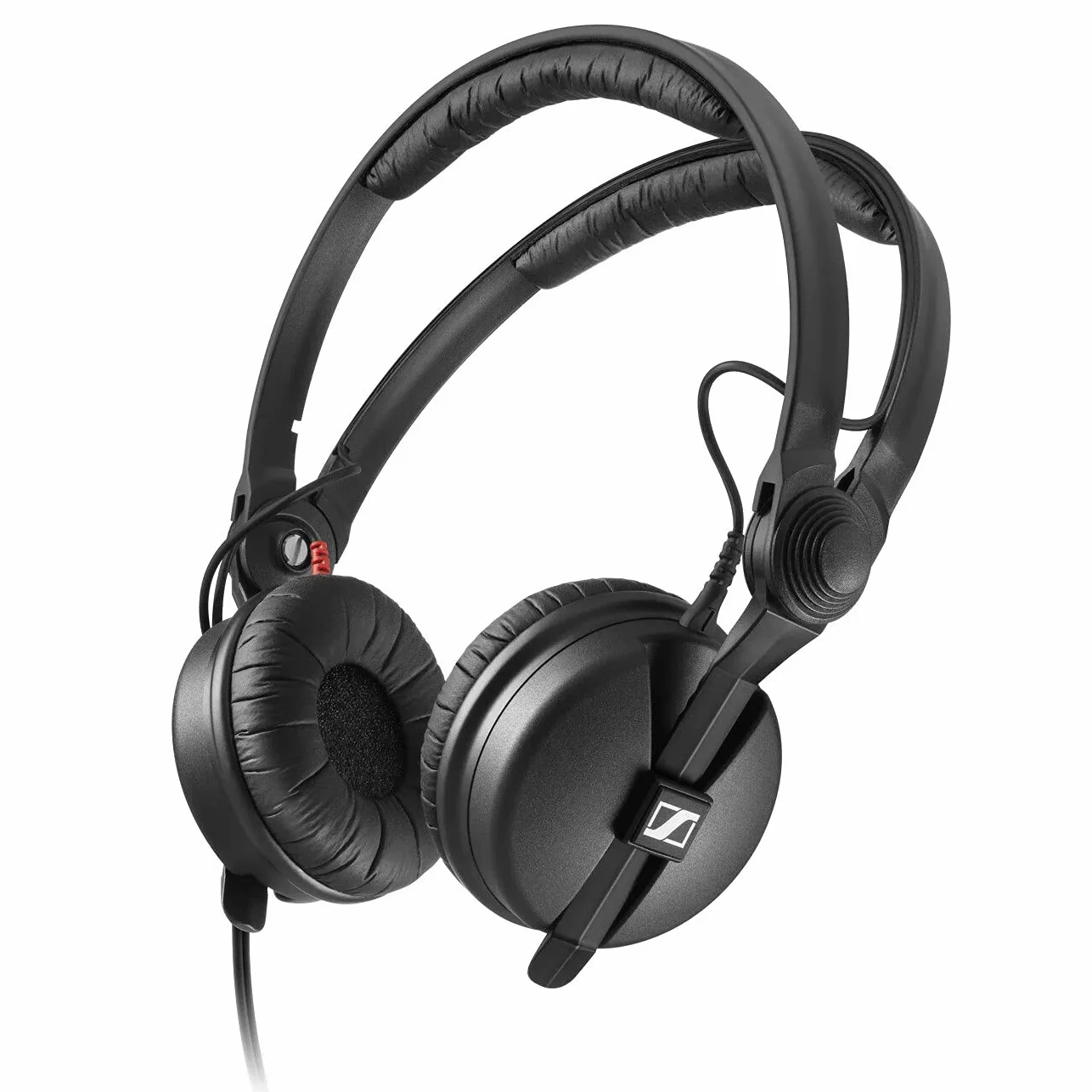 Sennheiser HD 25 Black Supraaural headphone - headphones (Supraaural, 16 - 220000 Hz, 120 dB, 70 Ω, Wired, 1.5 m)