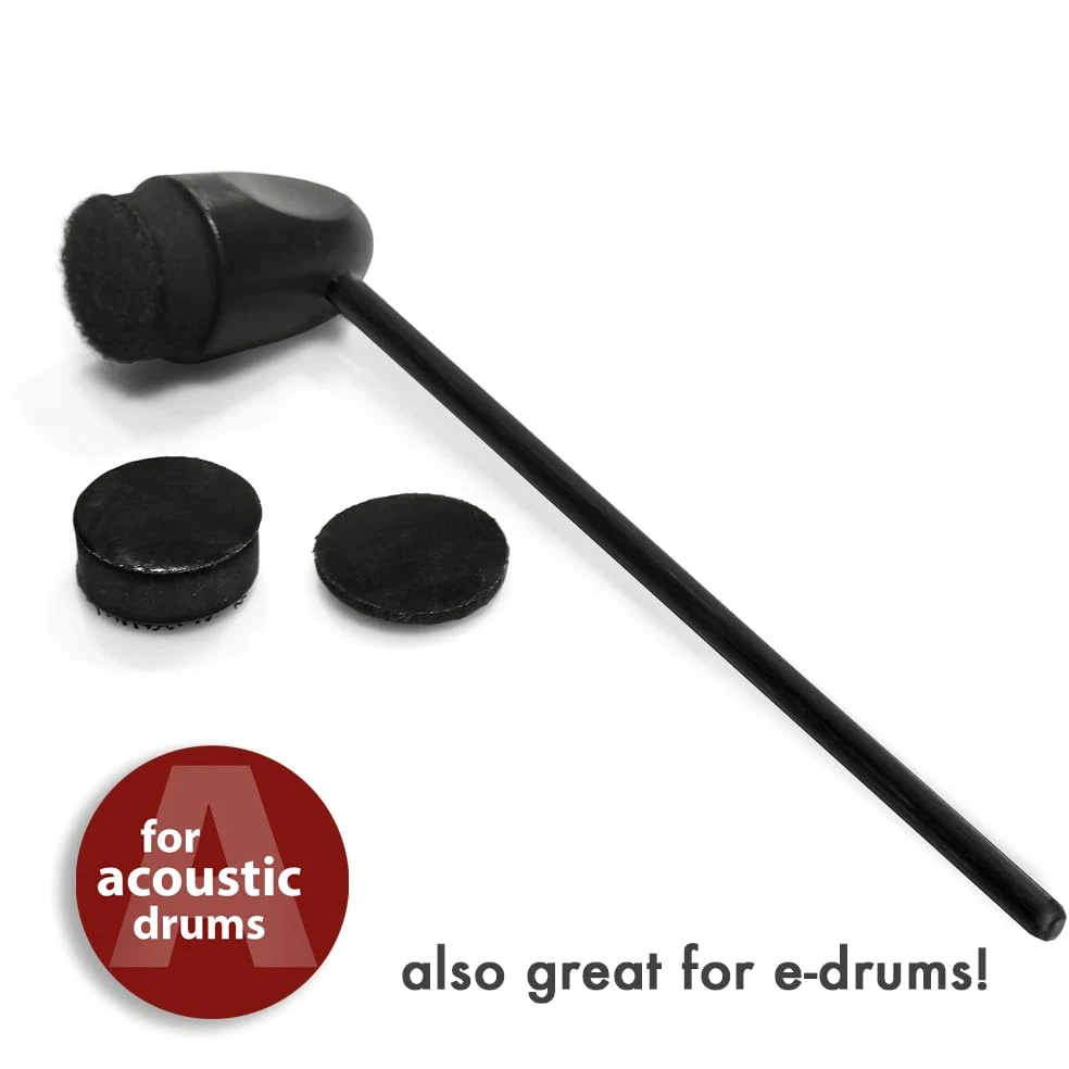 Adoro ASB-F Silent Beater Fiberglas - Accessorio per tamburi