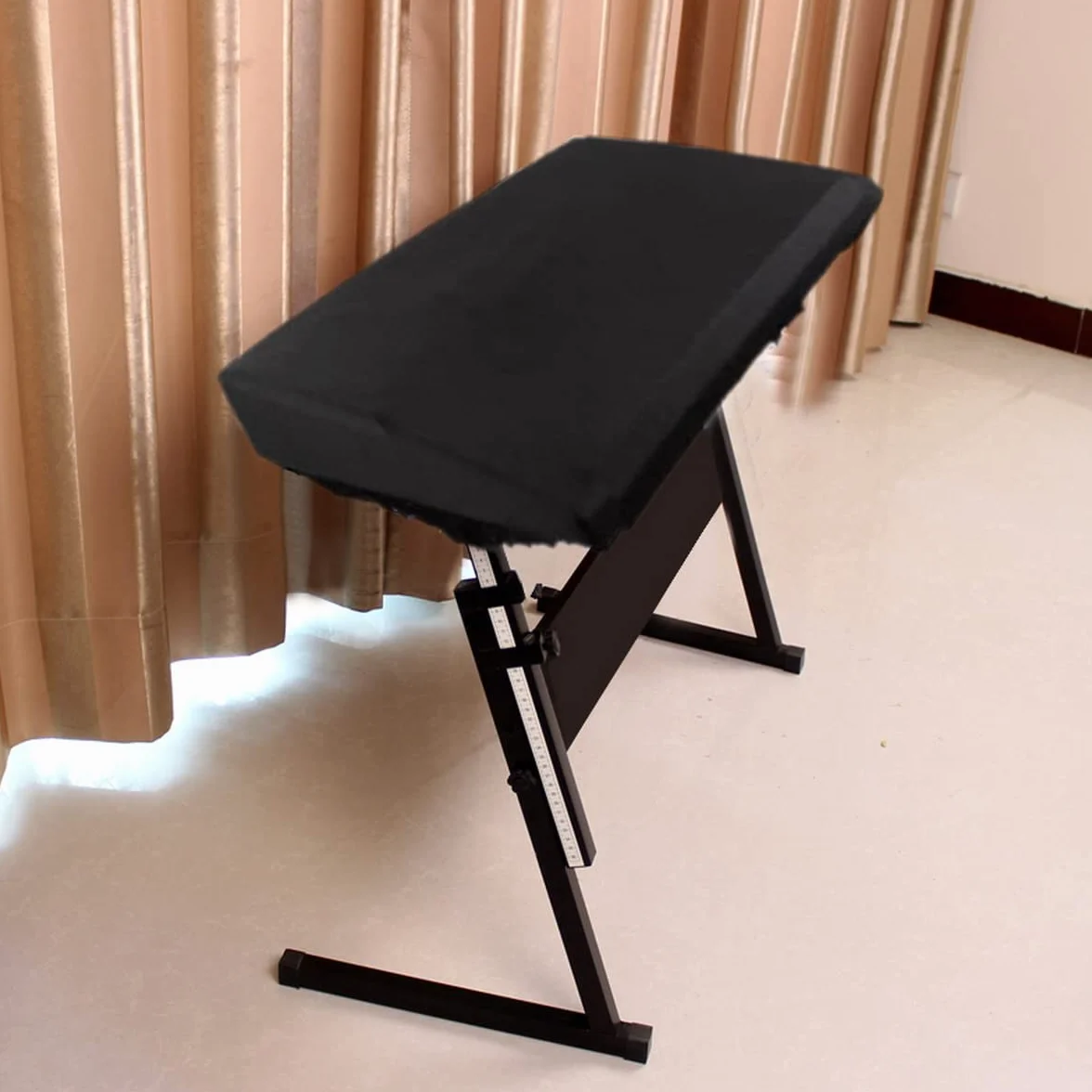 Copertura per Tastiera Pianoforte 88 Tasti, Custodia Tastiera con Coulisse Custodia Pianola per Proteggere Pianoforte Digitale Tastiera Elettronico (135 x 30 x 16 cm)