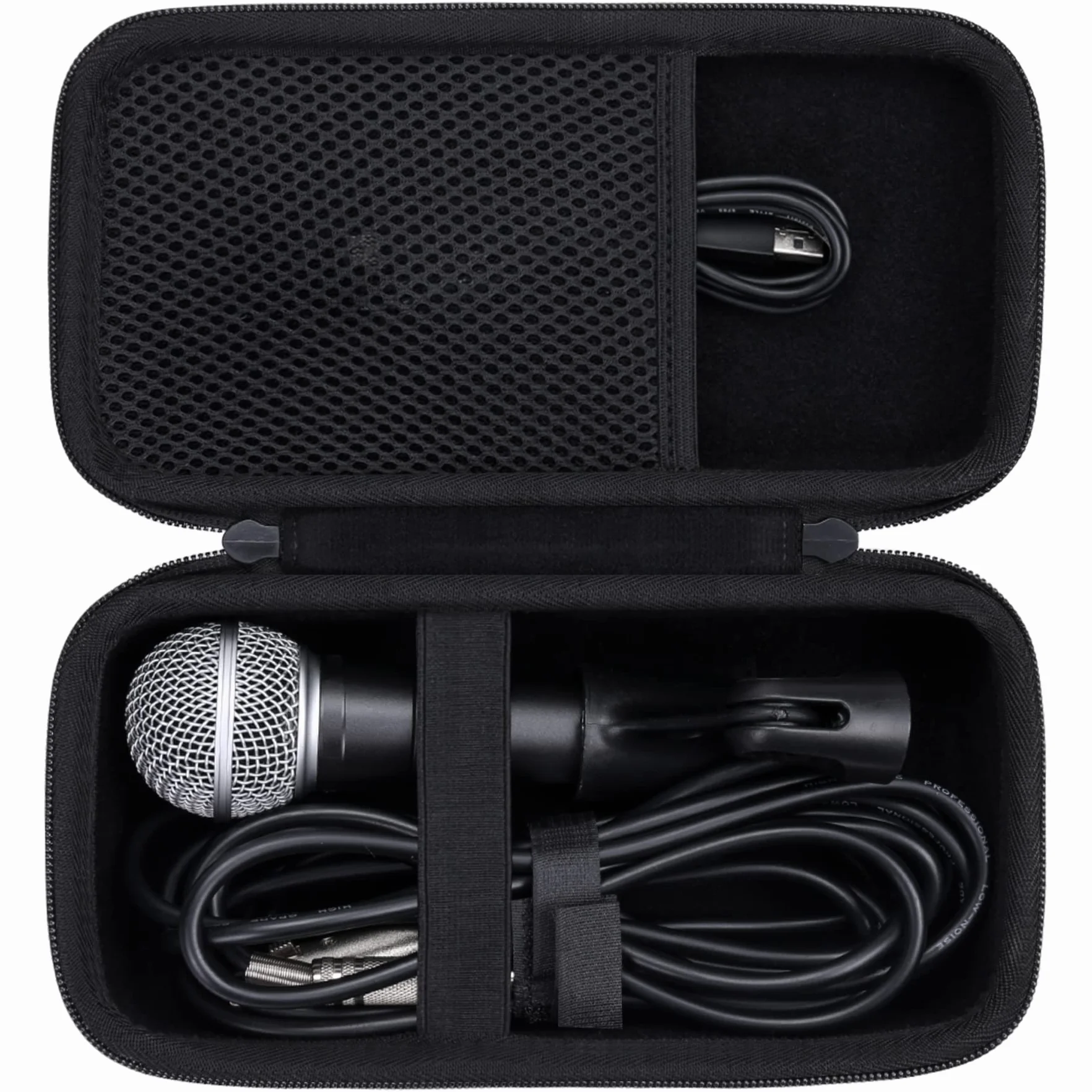 Aenllosi (Solo Custodia) Custodia rigida portatile per Shure Microfono wireless Shure Microphone SM58/PGA-48/SM48S/58A/Shure SV200/SV100/KSM8