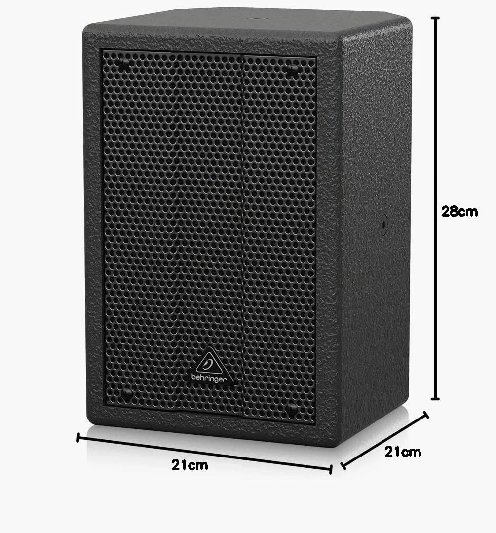 Behringer Installed Loudspeaker SAT 1004, Nero