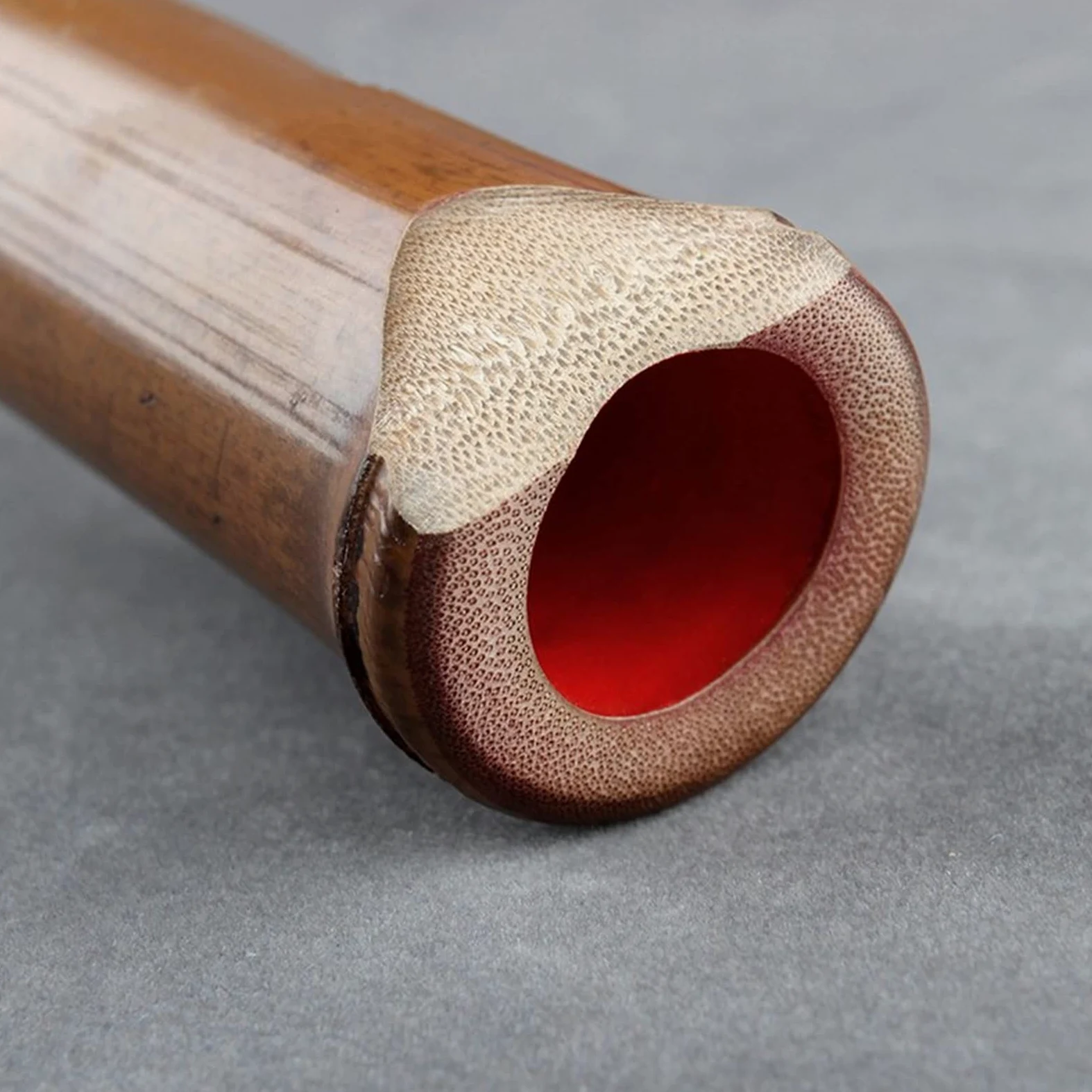 Performance Flauto di bambù Shakuhachi 5 Fori Strumenti Musicali in Legno Flauto Verticale in bambù con Radice