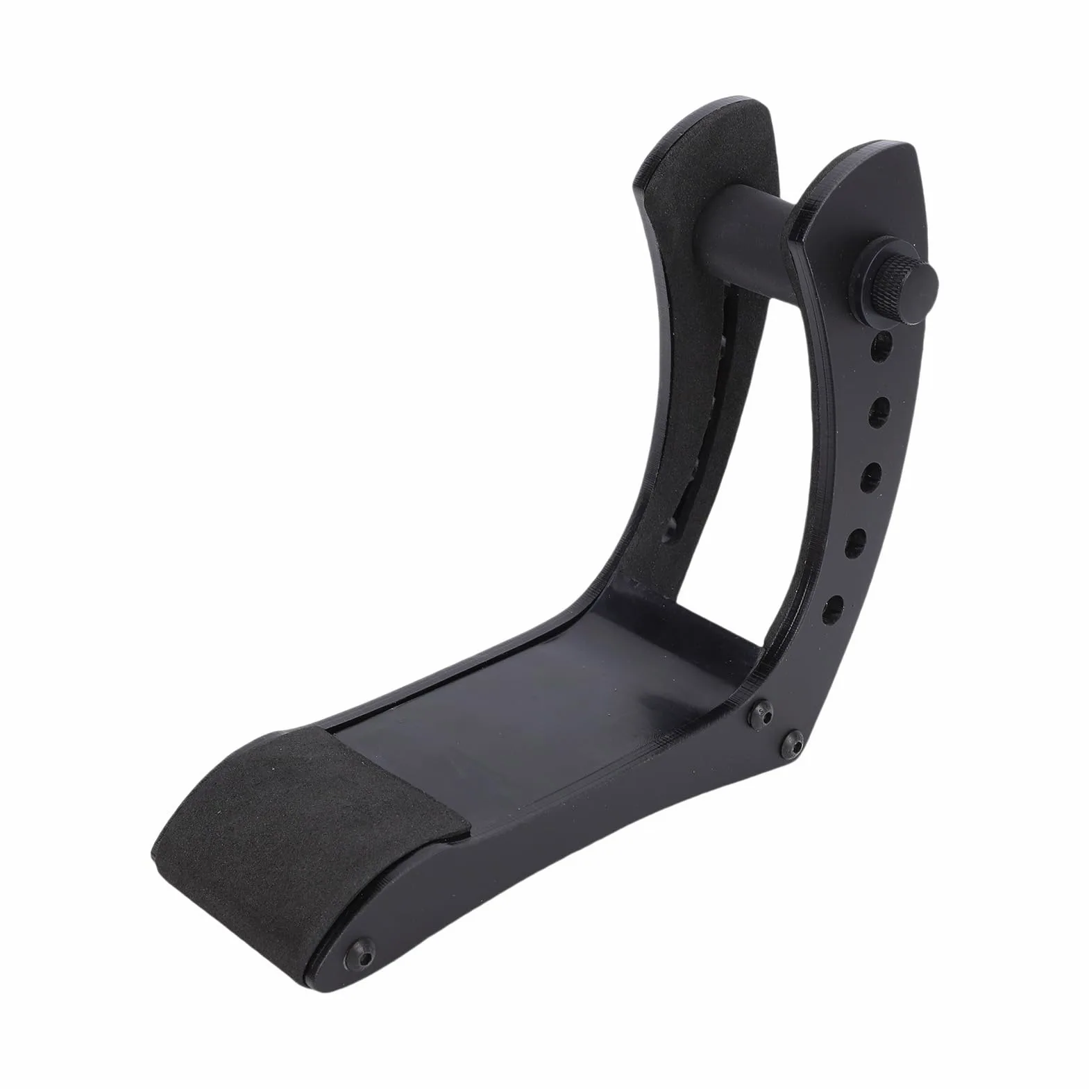 Supporto per Chitarra, Supporto Regolabile in Altezza a 6 Posizioni Universale per Chitarre Elettriche di Spessore 35-55 Mm, da Viaggio in Acrilico Piccolo Singolo, Ideale per per Chitarra