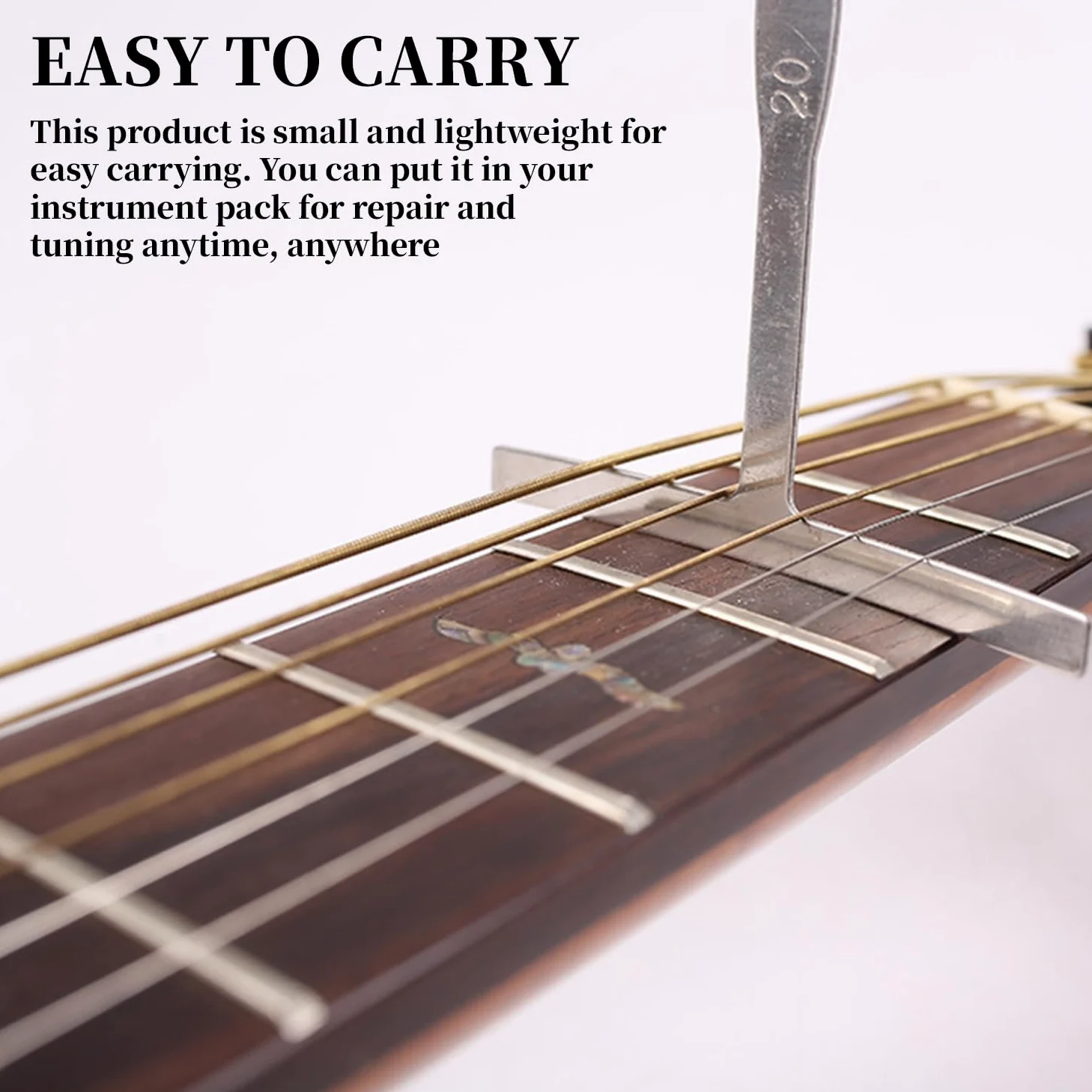 2 Set Di Righelli Per Archi E 2 Portachiavi, Misuratore Del Raggio Della Chitarra, Strumenti Per La Riparazione Della Chitarra, Accessori Per Strumenti Musicali