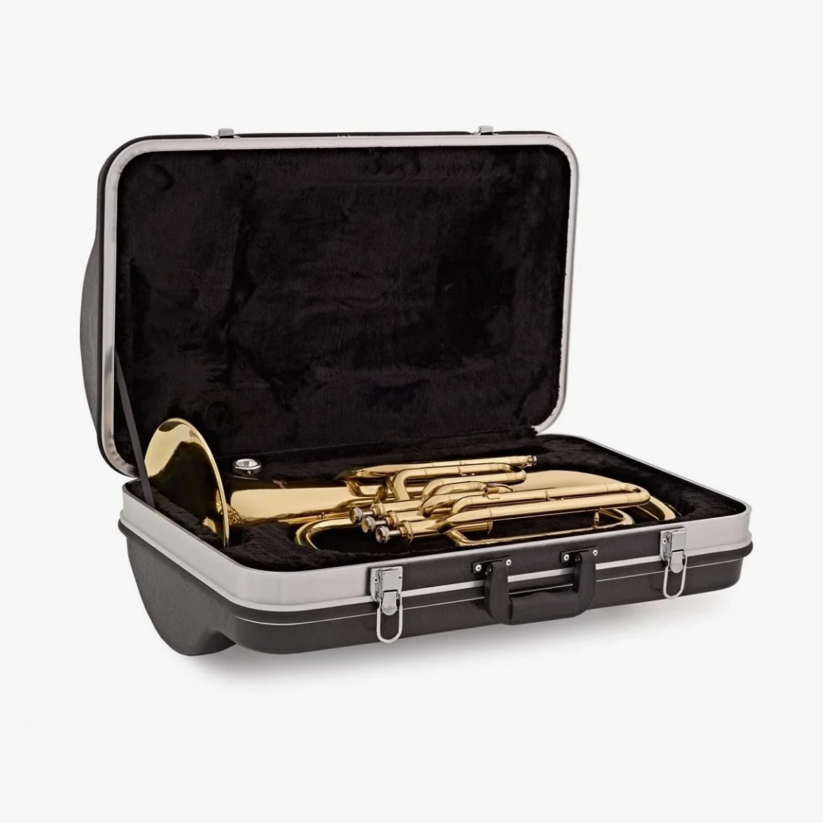 megafono baritono in Sib per studenti di Gear4music con bocchino e custodia rigida