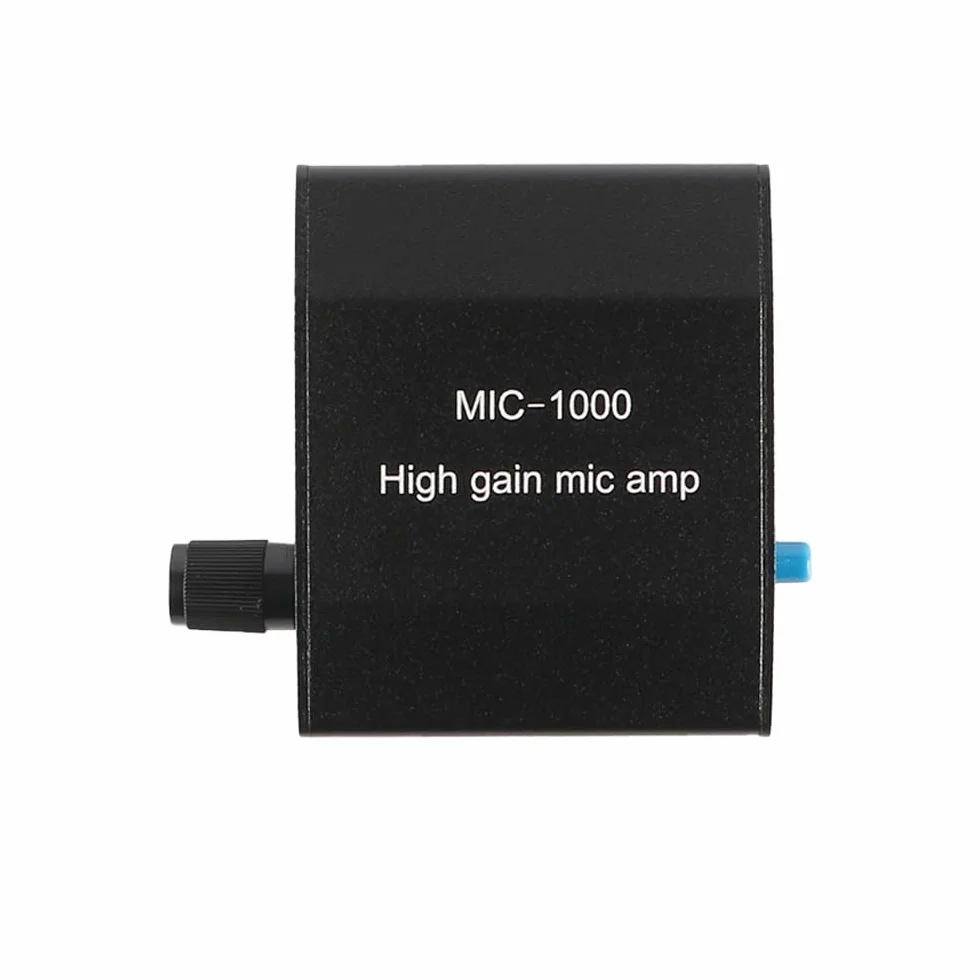 Preamplificatori Kit Amplificatore Microfono Amplificatore Audio Microfono con Guadagno 1000x Set di Accessori Perfetto per la Registrazione di Suoni dal Vivo e Applicazioni di Trasmissione