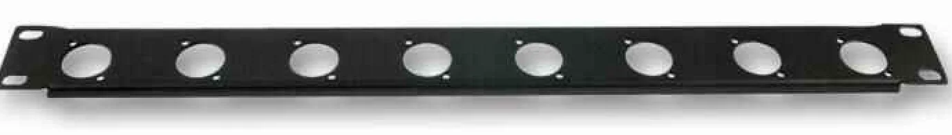 Pro Signal PSG03789 1U 19" Rack Panel perforato per 8x XLR - scaricato