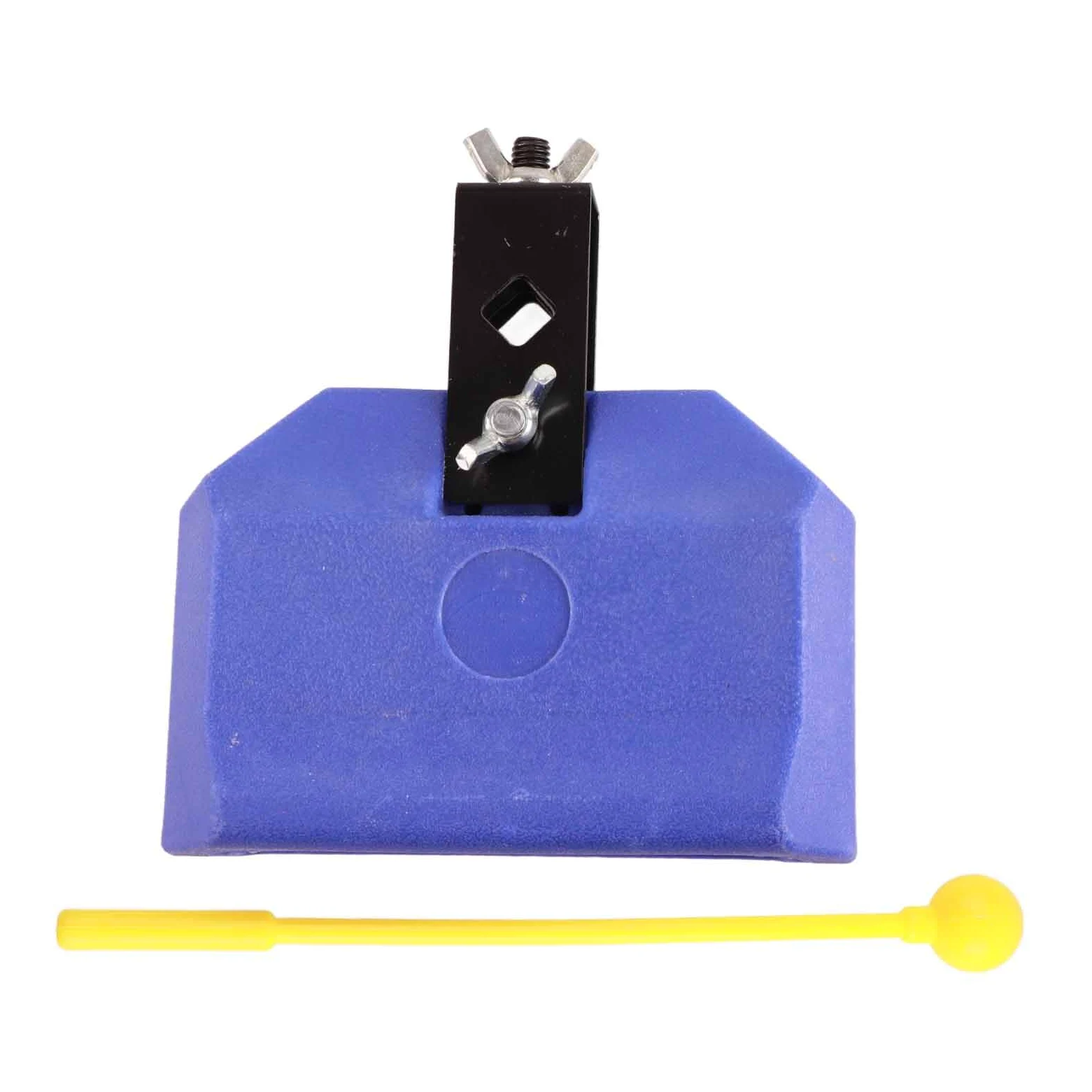 Set di Batteria Latina Blu Ecologica, Strumento a Percussione con un Suono Inconfondibile per Tutti gli Stili Musicali, Morsetto e Supporto Integrati, per il Fissaggio di