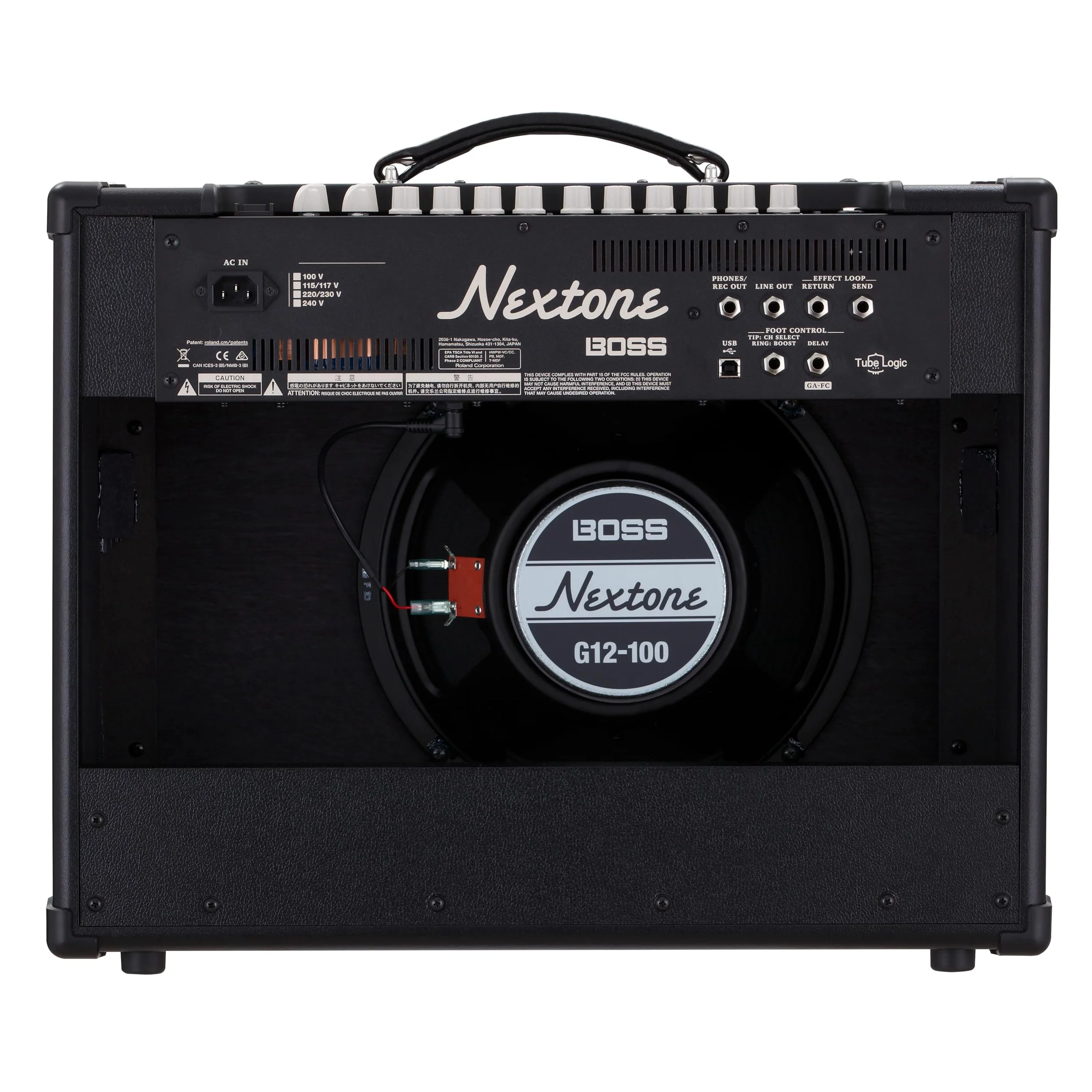 BOSS NEX-ARTIST Amplificatore per Chitarra Nextone Artist, l'Amplificazione per Chitarra di Nuova Generazione, Grazie a Tube Logic