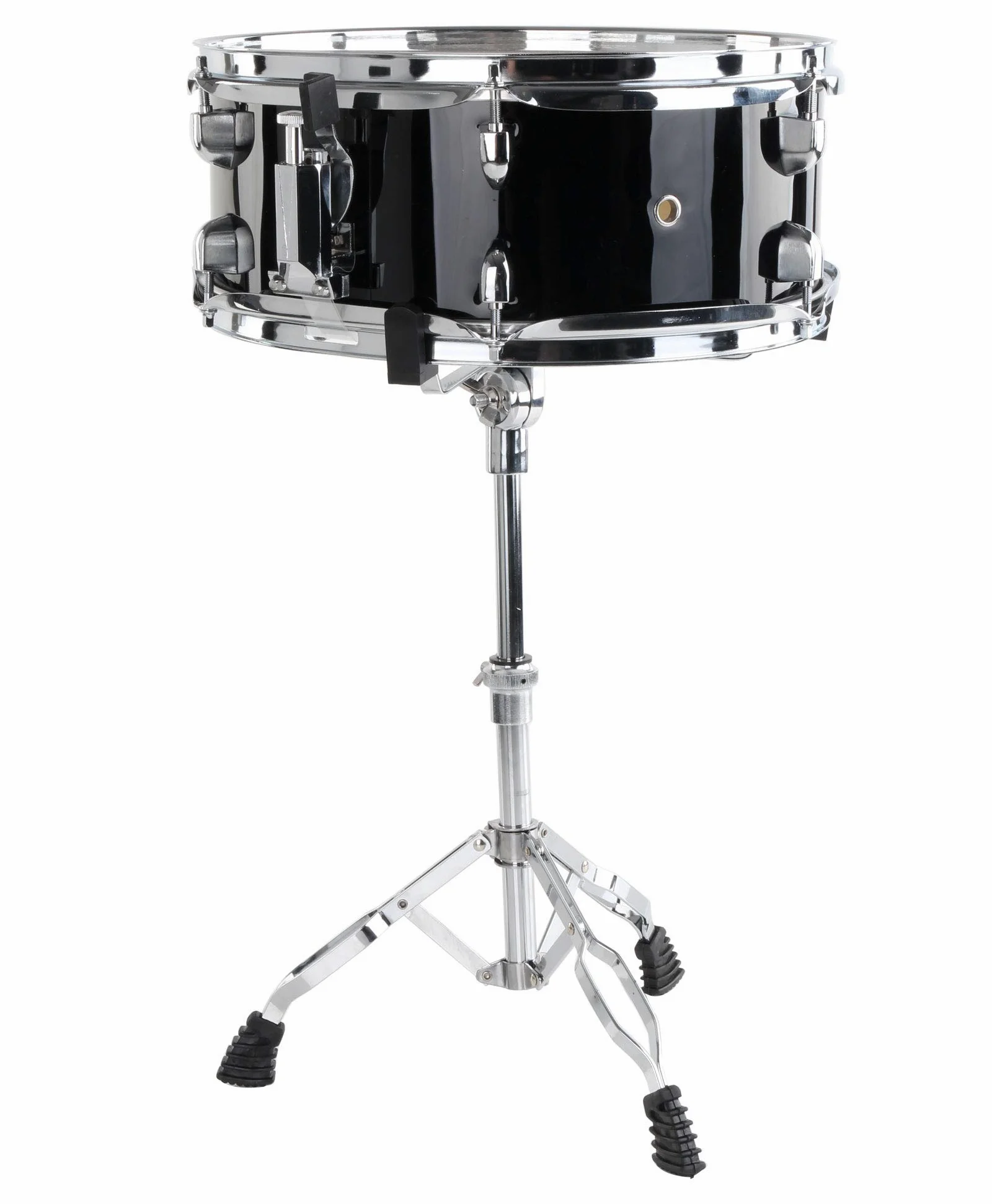 XDrum Semi 22" Standard Batteria Midnight Black - 22" BD, 12" TT, 13" TT, 16" FT, 14" SD - incl. Scuola - Nero