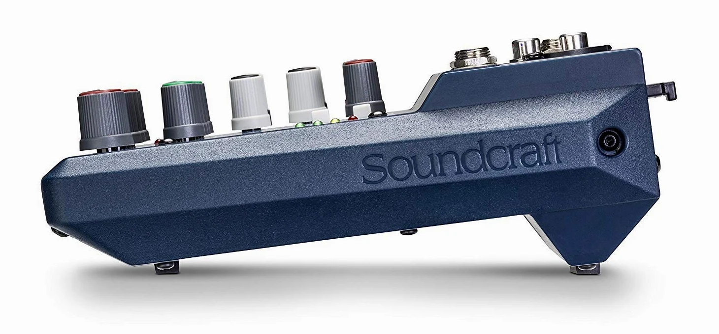 SOUNDCRAFT NOTEPAD 5 Console de mixage avec USB I/O
