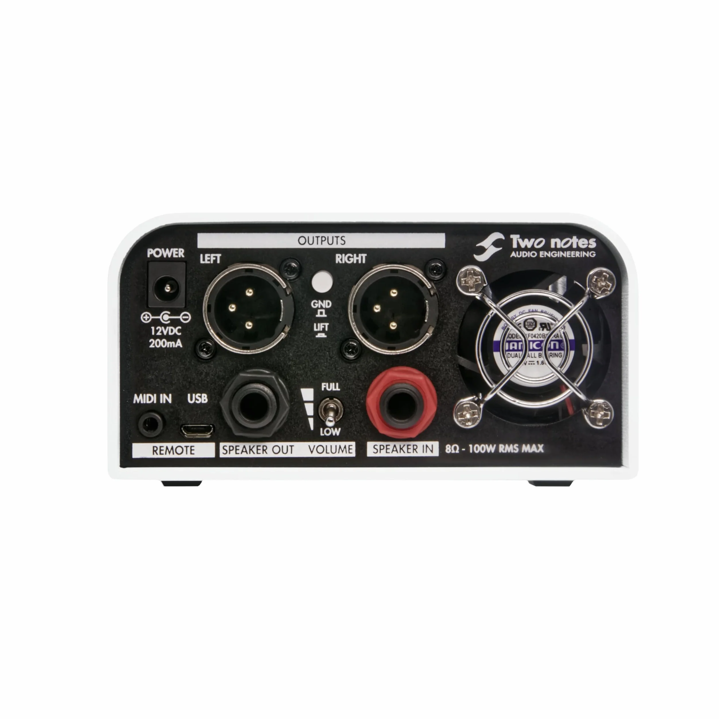 Two Notes - Torpedo Captor X - Load box, attenuatore, Simulatore, IR loader e Stereo Expander
