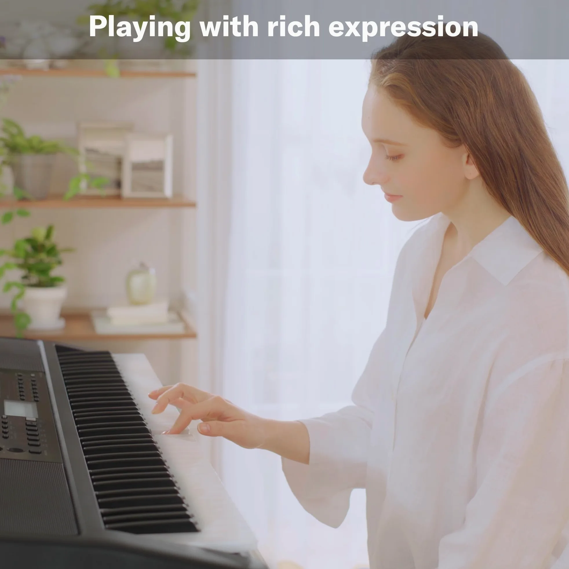 Yamaha PSR-EW320 - Tastiera Portatile per Principianti con 76 Tasti, 650 Voices, 48 Note di Polifonia, 260 Styles di Auto-Accompagnamento, 2 Lezioni Online con un Insegnante delle Scuole Yamaha