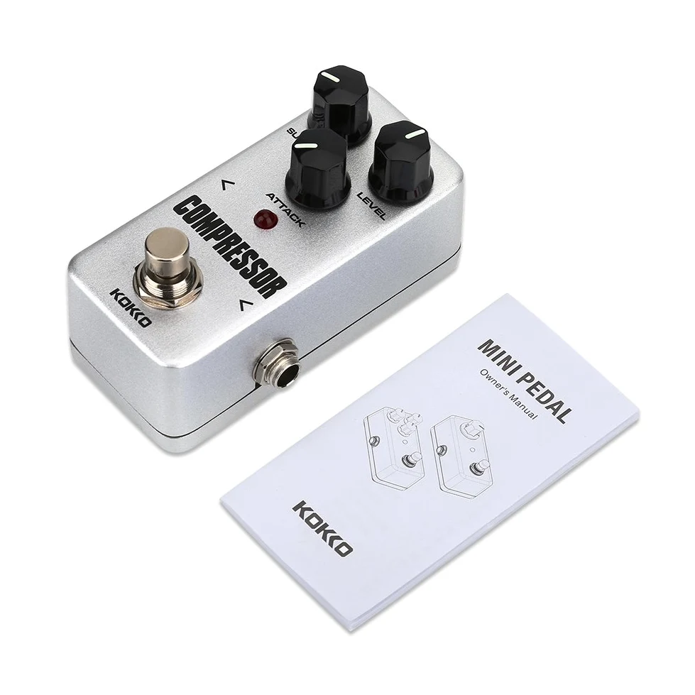 Effetto Chitarra, Mini Compressore Sustainer Pedale Effetto Accessorio Strumento per Chitarra Elettrica