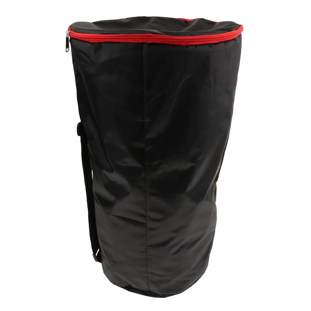 La Borsa Impermeabile Di Djembe Della Borsa Di Stoccaggio Di Djembe Trasporta La Borsa Per Il Tamburo Africano - Nero, 12 pollici