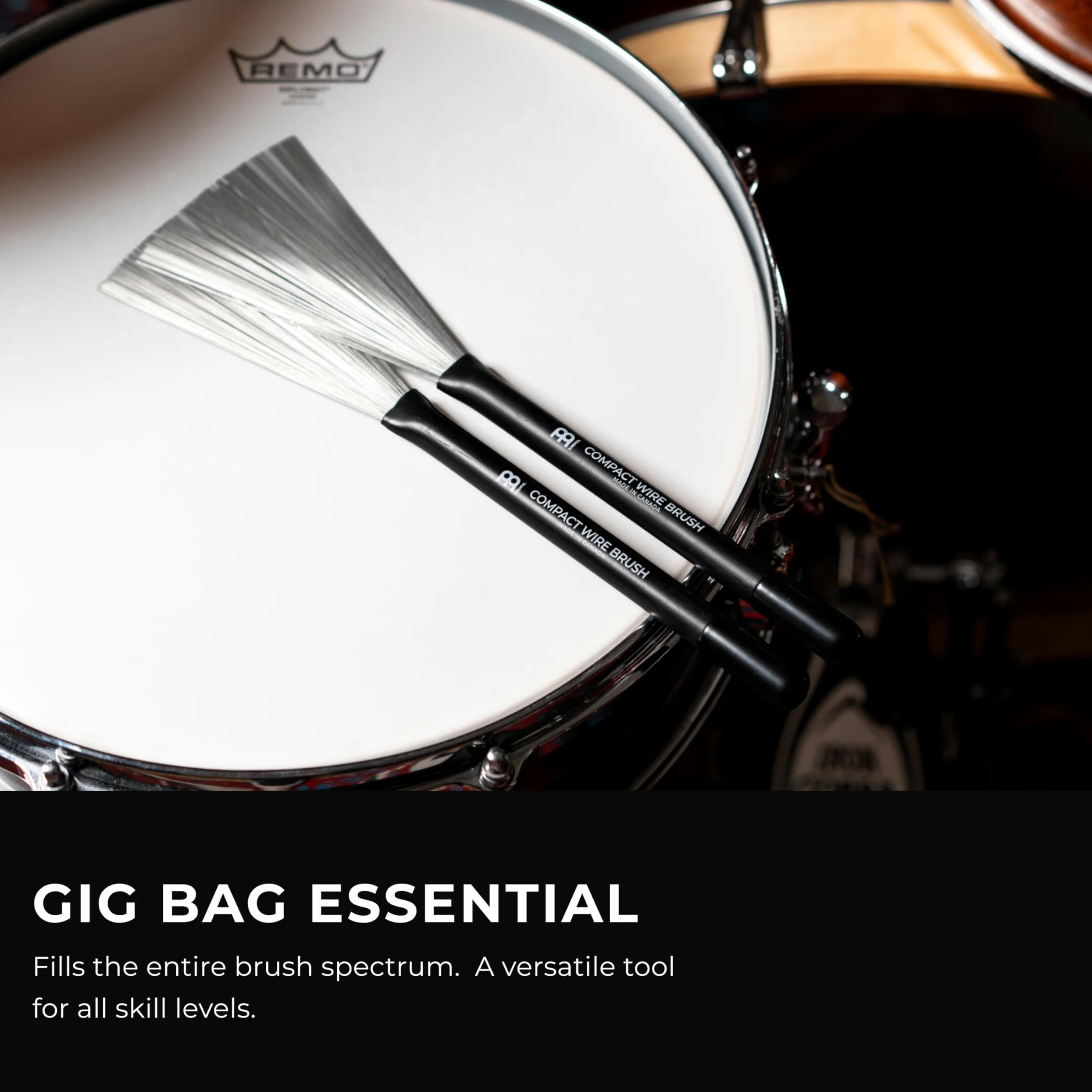 Meinl Stick & Brush - COMPACT WIRE BRUSH (SB301)