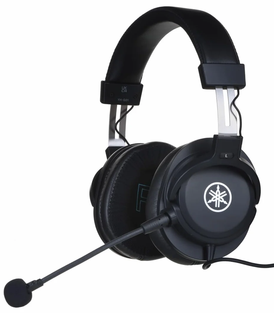 Yamaha ZG01 Pacchetto All-in-One, Include ZG01 Mixer Audio per Gaming Streaming e YH-G01 Cuffie Over Ear di Qualità da Studio, per Windows, Mac, iOS e Android