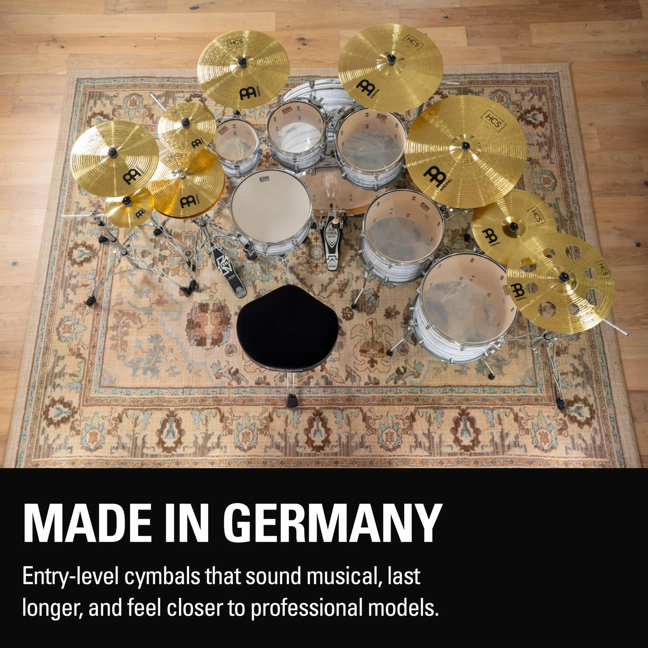 Meinl HCS Crash Ride 18", HCS18CR - Piatto Crash Ride