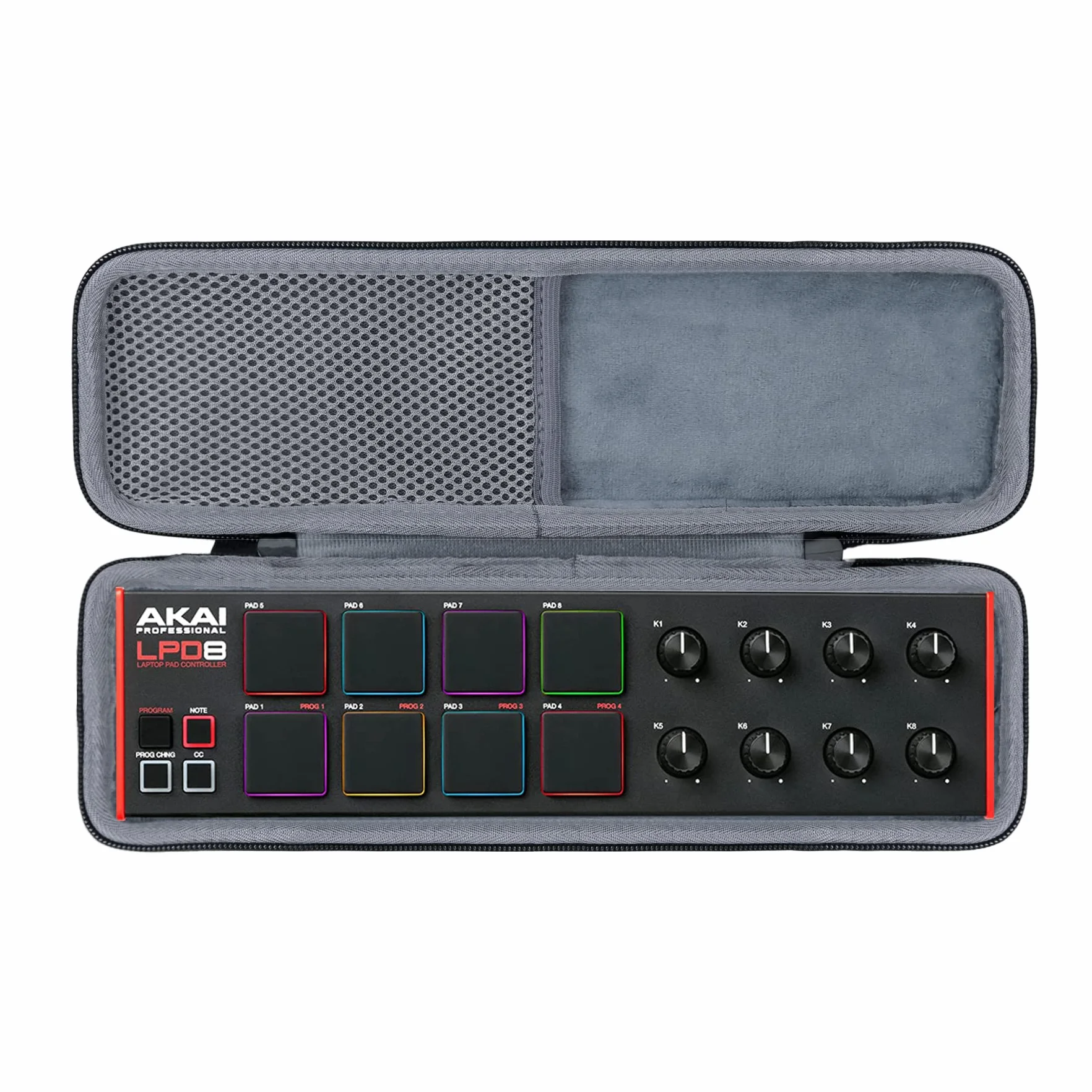 co2CREA cassa custodia borsa per AKAI Professional LPD8 Controller USB MIDI Portatile(solo scatola,Case Only)