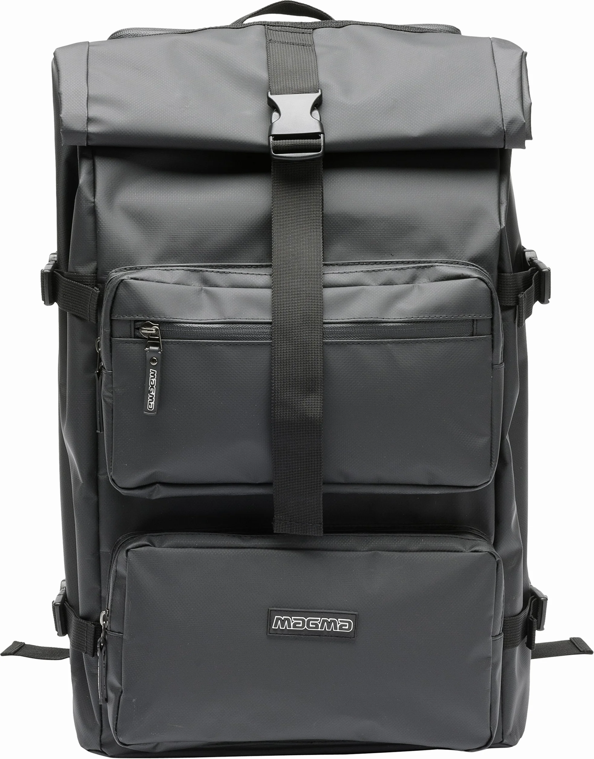 Rolltop Backpack Iii Zaino Multifunzione Imbottito Professionale Per Dj (Controller, Laptop, Cuffie,Scheda Audio, Dischi In Vinile Ecc.)