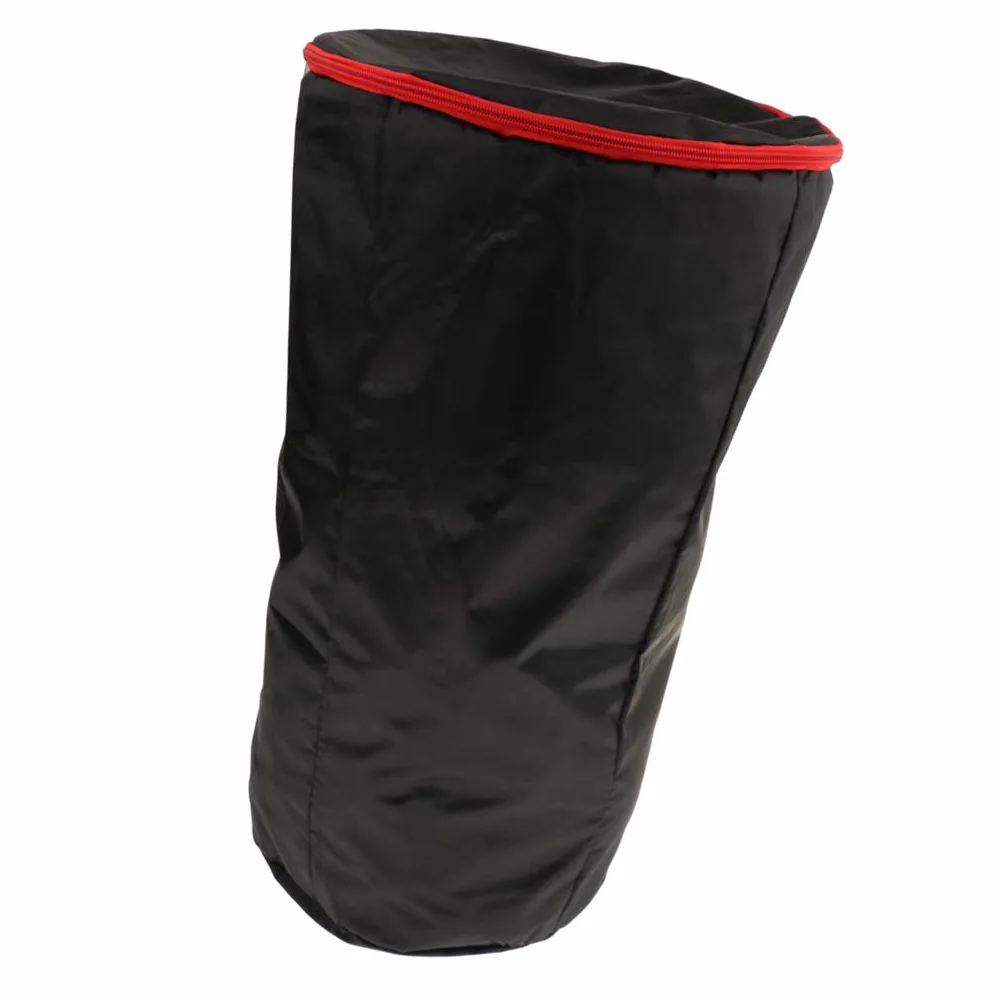 La Borsa Impermeabile Di Djembe Della Borsa Di Stoccaggio Di Djembe Trasporta La Borsa Per Il Tamburo Africano - Nero, 12 pollici