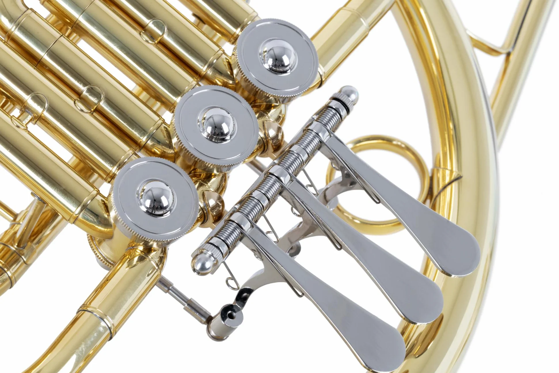 Classic Cantabile WH-702-L Corno Francese (impugnatura sinistra, bocchino e coulisse: ottone, valvole in alpacca, incl. custodia, bocchino e panno per la pulizia)